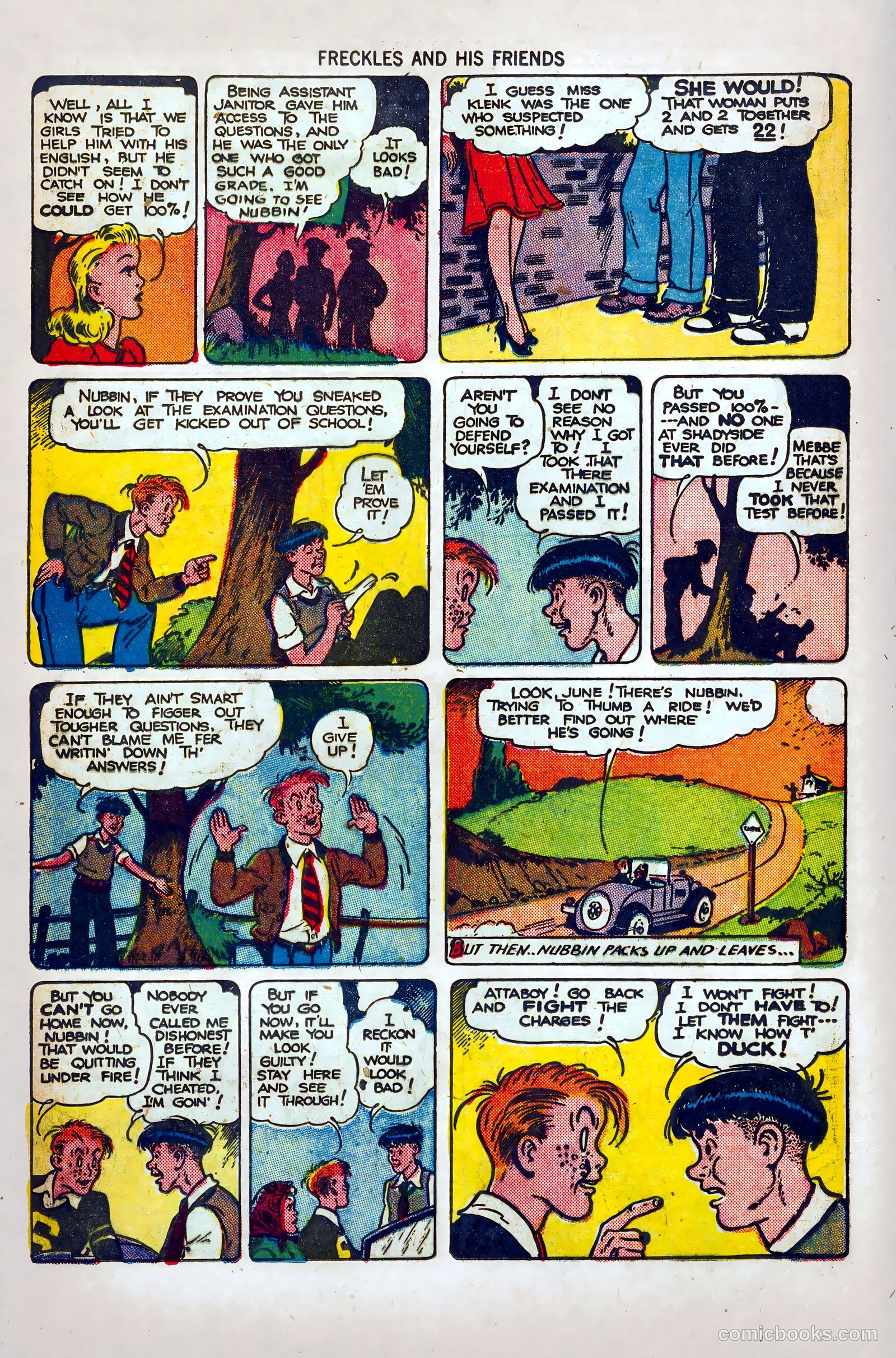 Freckles and His Friends #7 (1949) — page 18 of 52