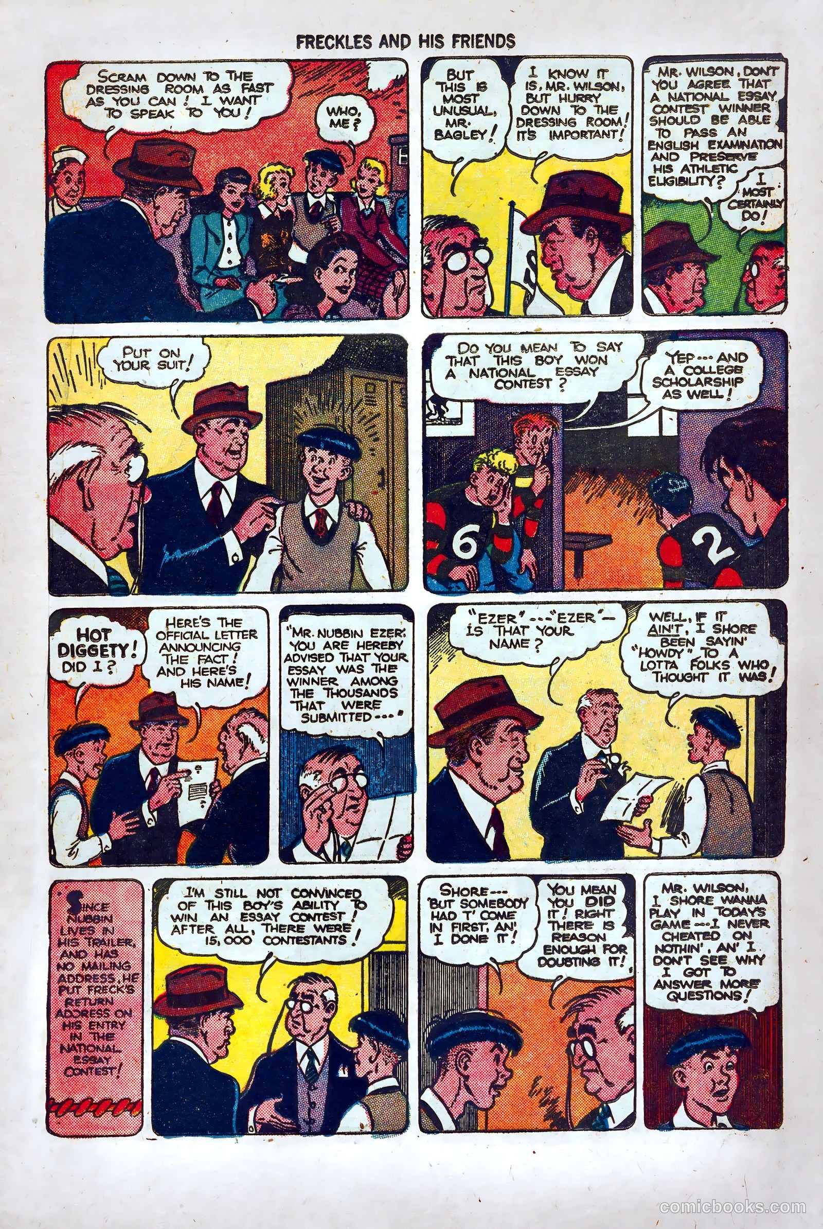 Freckles and His Friends #7 (1949) — page 21 of 52