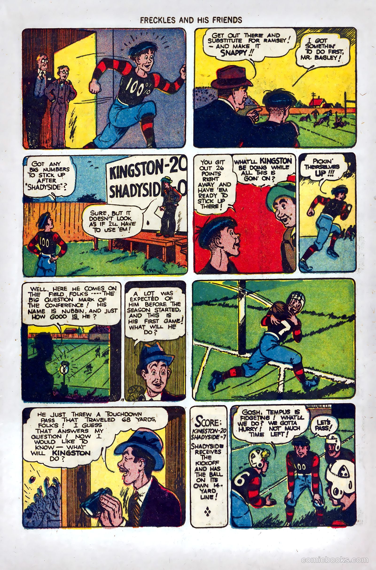 Freckles and His Friends #7 (1949) — page 23 of 52