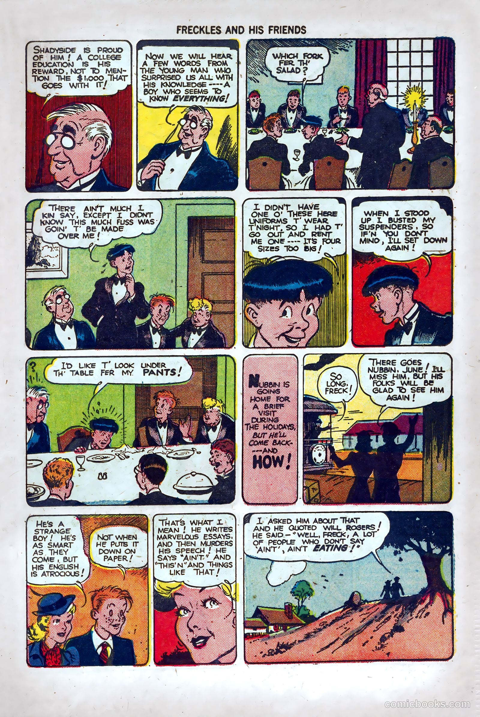Freckles and His Friends #7 (1949) — page 27 of 52