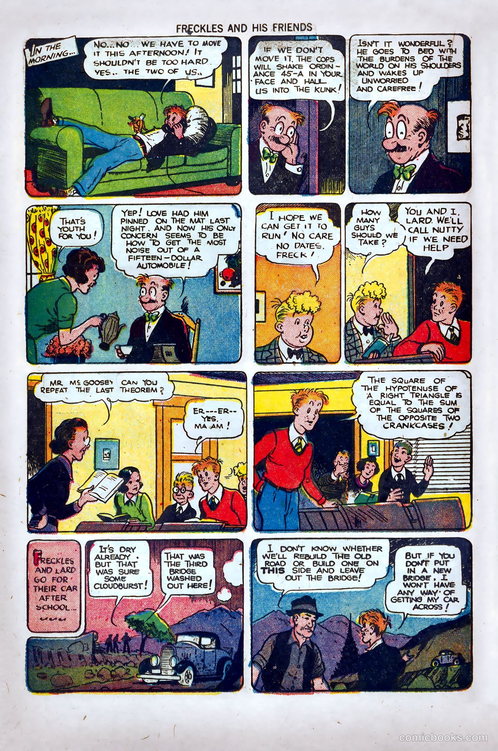 Freckles and His Friends #7 (1949) — page 30 of 52