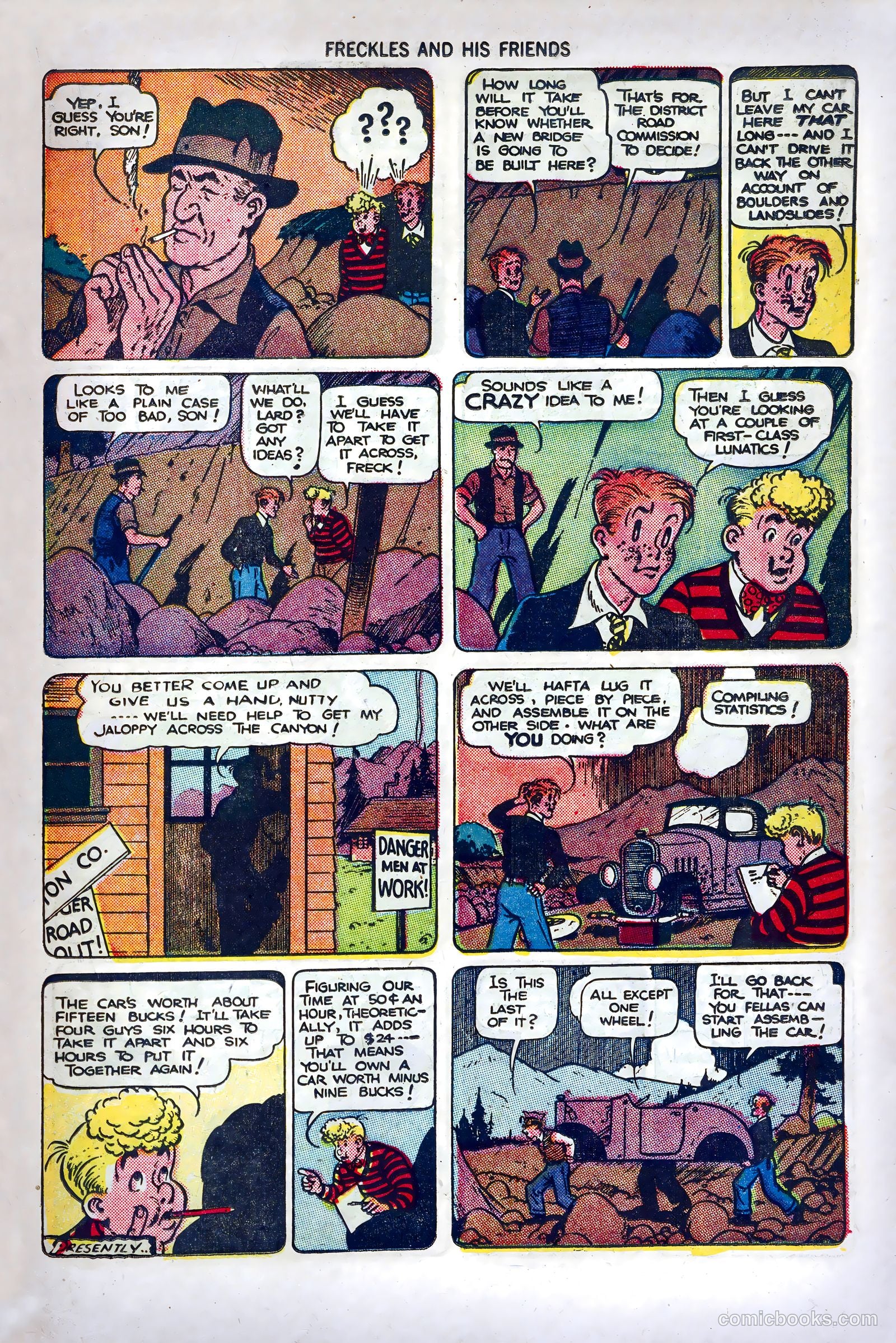 Freckles and His Friends #7 (1949) — page 31 of 52