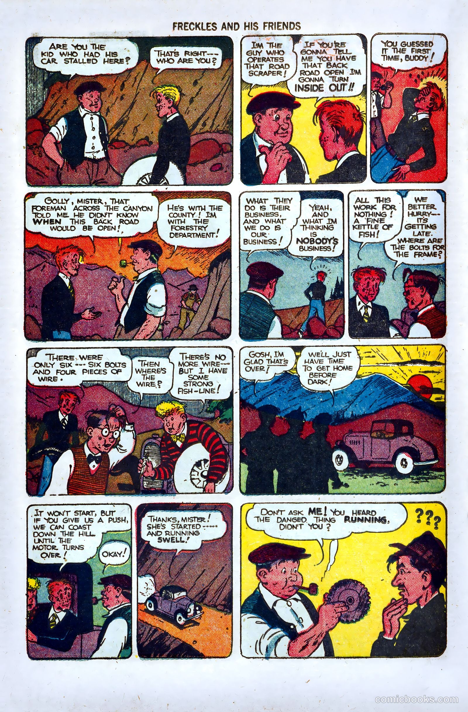 Freckles and His Friends #7 (1949) — page 32 of 52