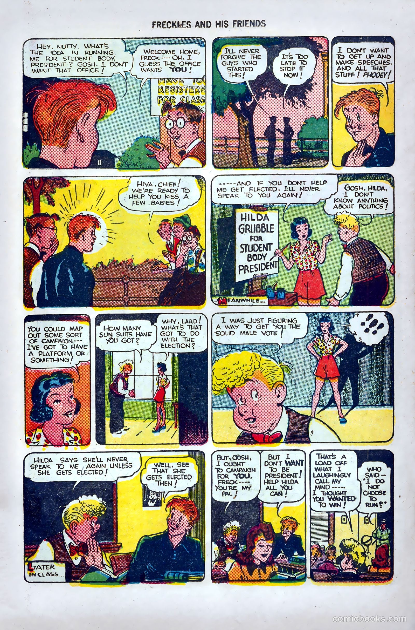 Freckles and His Friends #7 (1949) — page 34 of 52