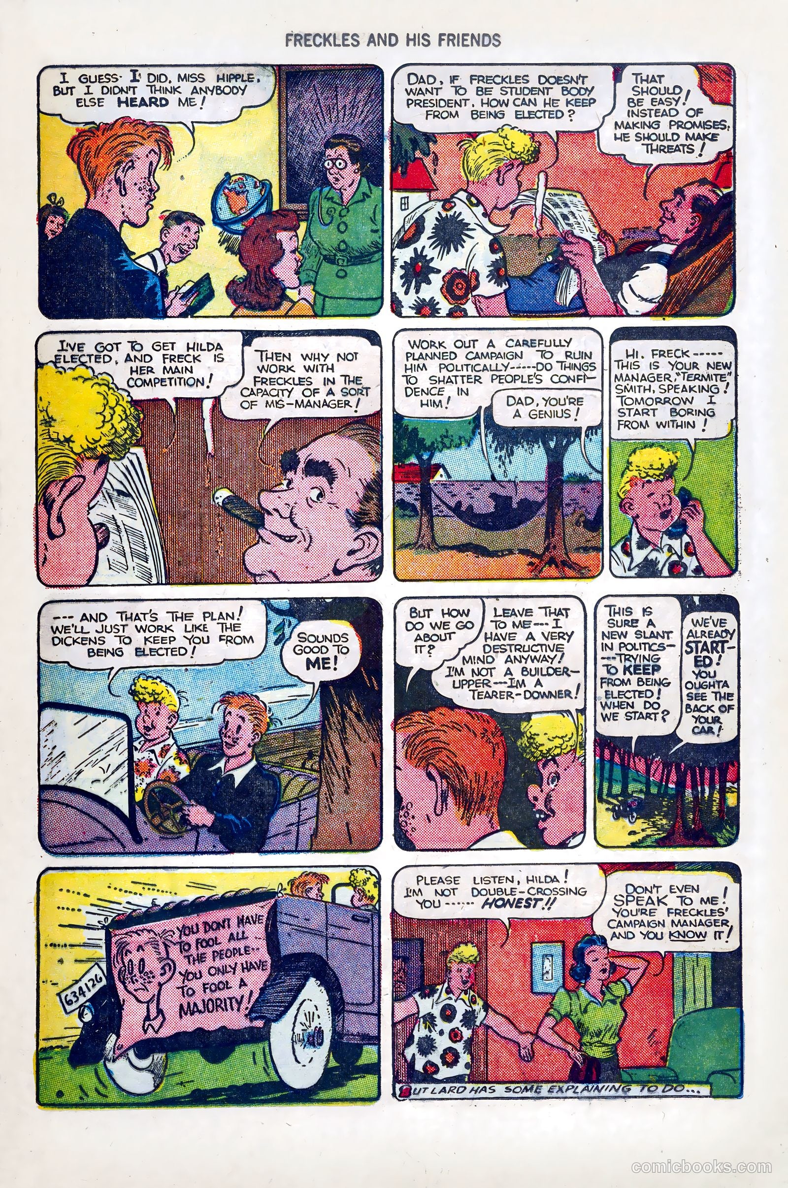 Freckles and His Friends #7 (1949) — page 35 of 52