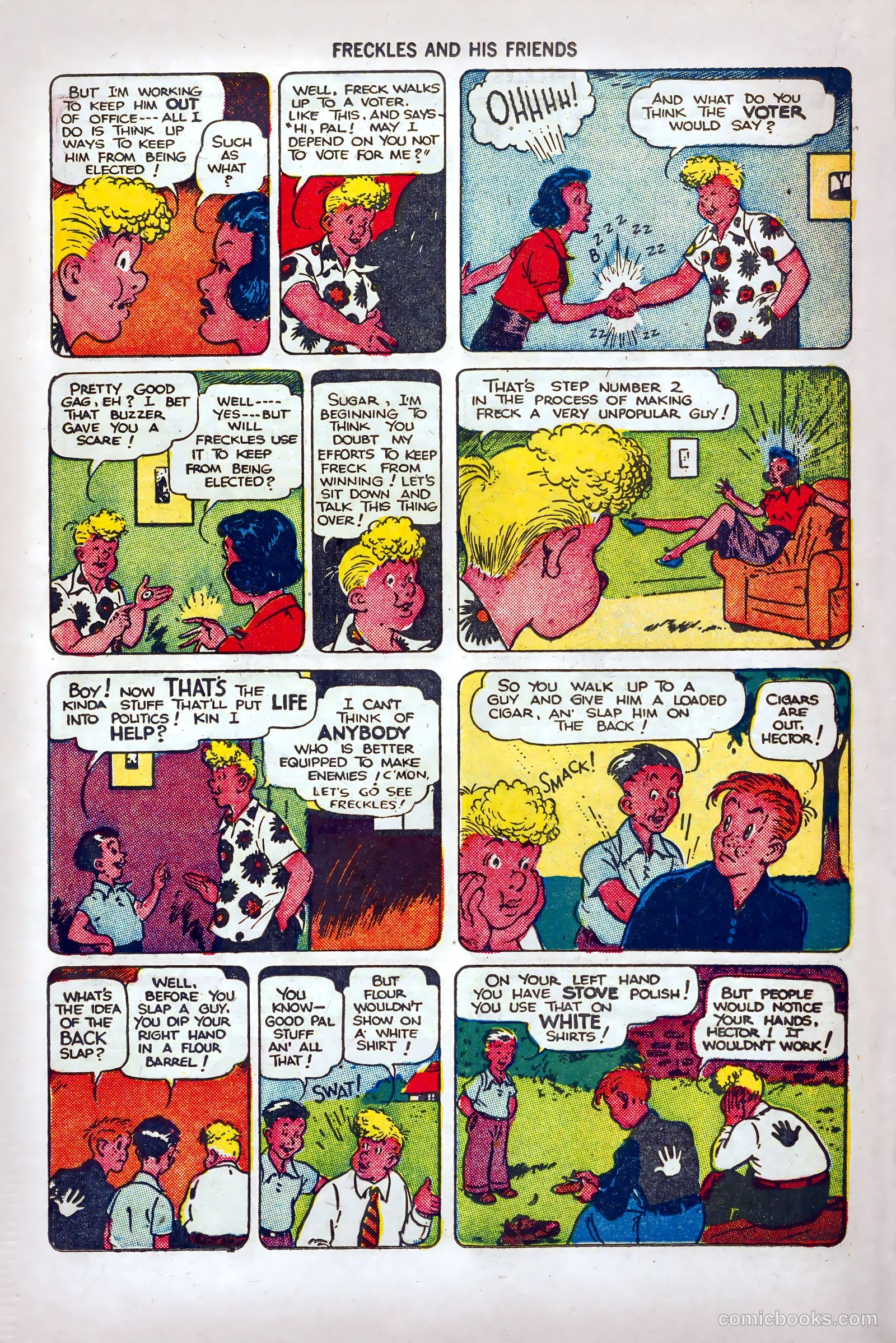 Freckles and His Friends #7 (1949) — page 36 of 52