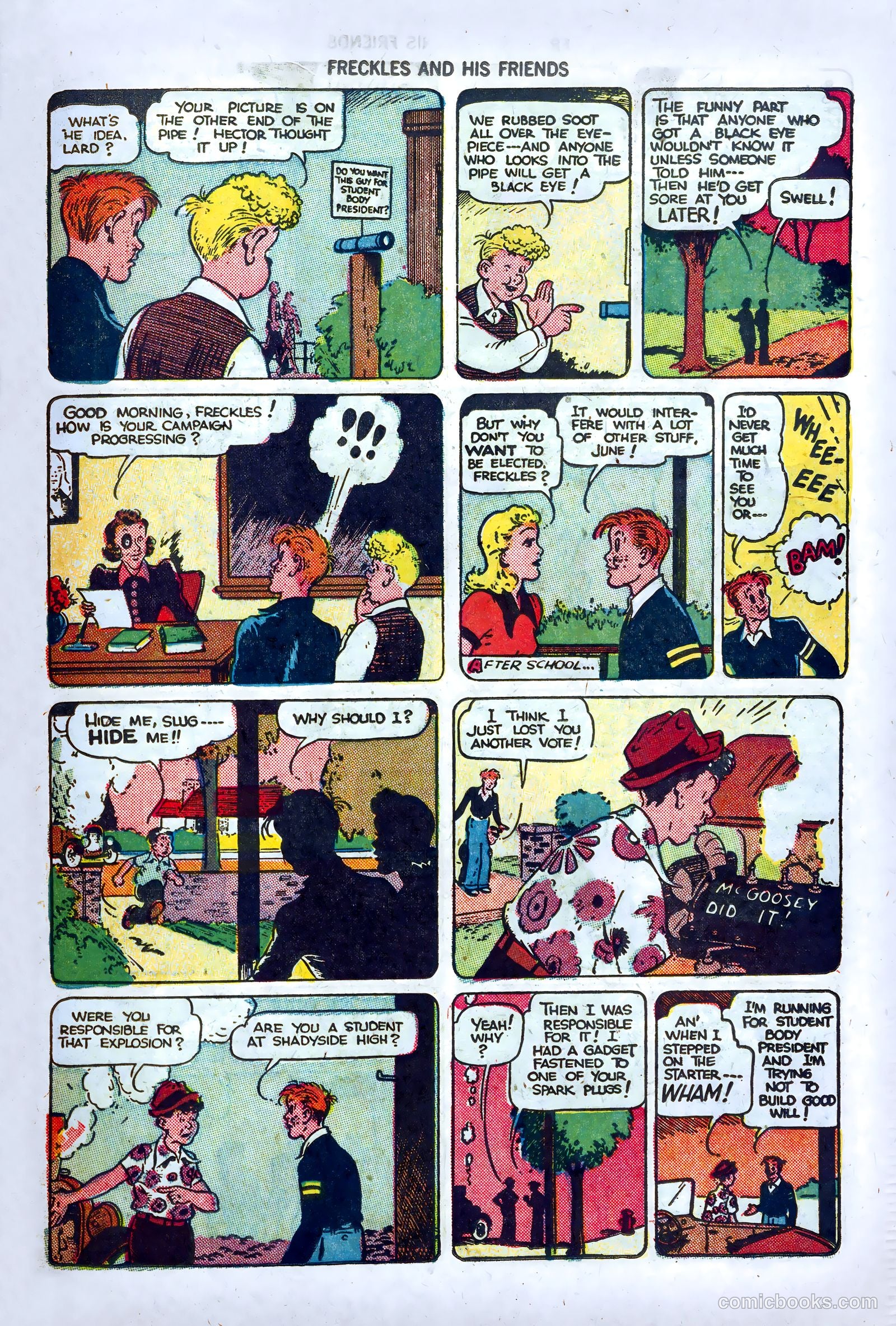 Freckles and His Friends #7 (1949) — page 37 of 52