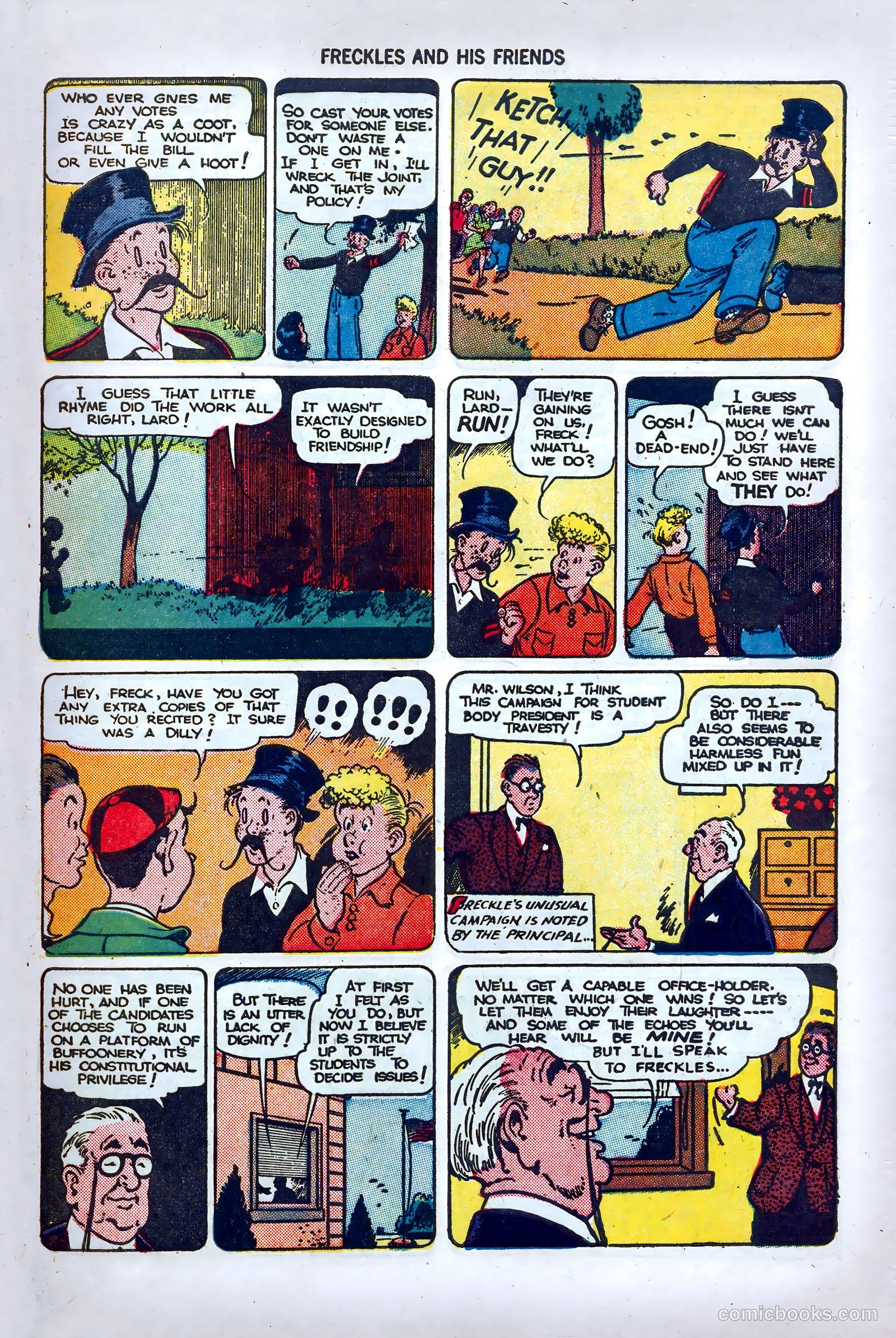 Freckles and His Friends #7 (1949) — page 39 of 52