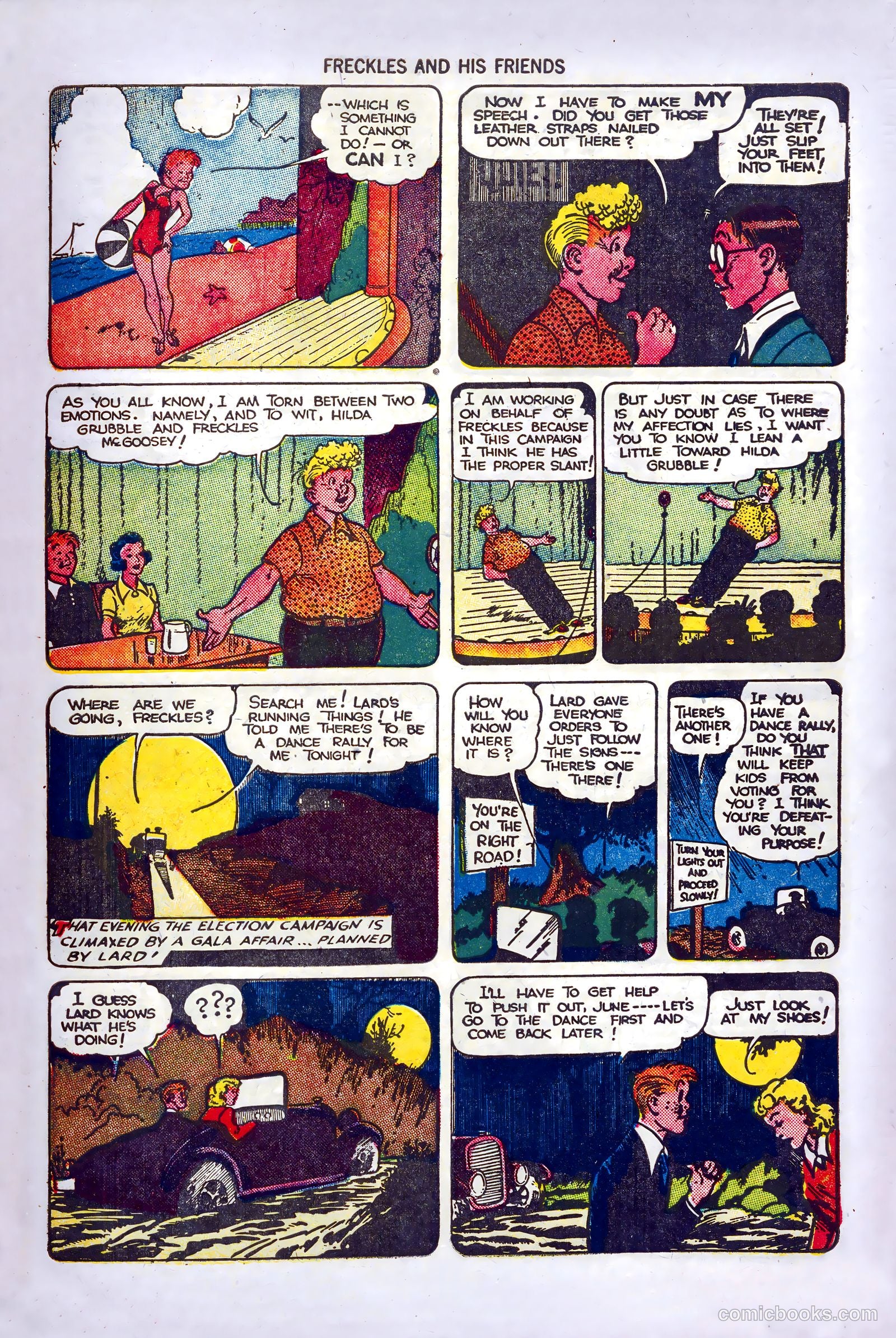 Freckles and His Friends #7 (1949) — page 41 of 52
