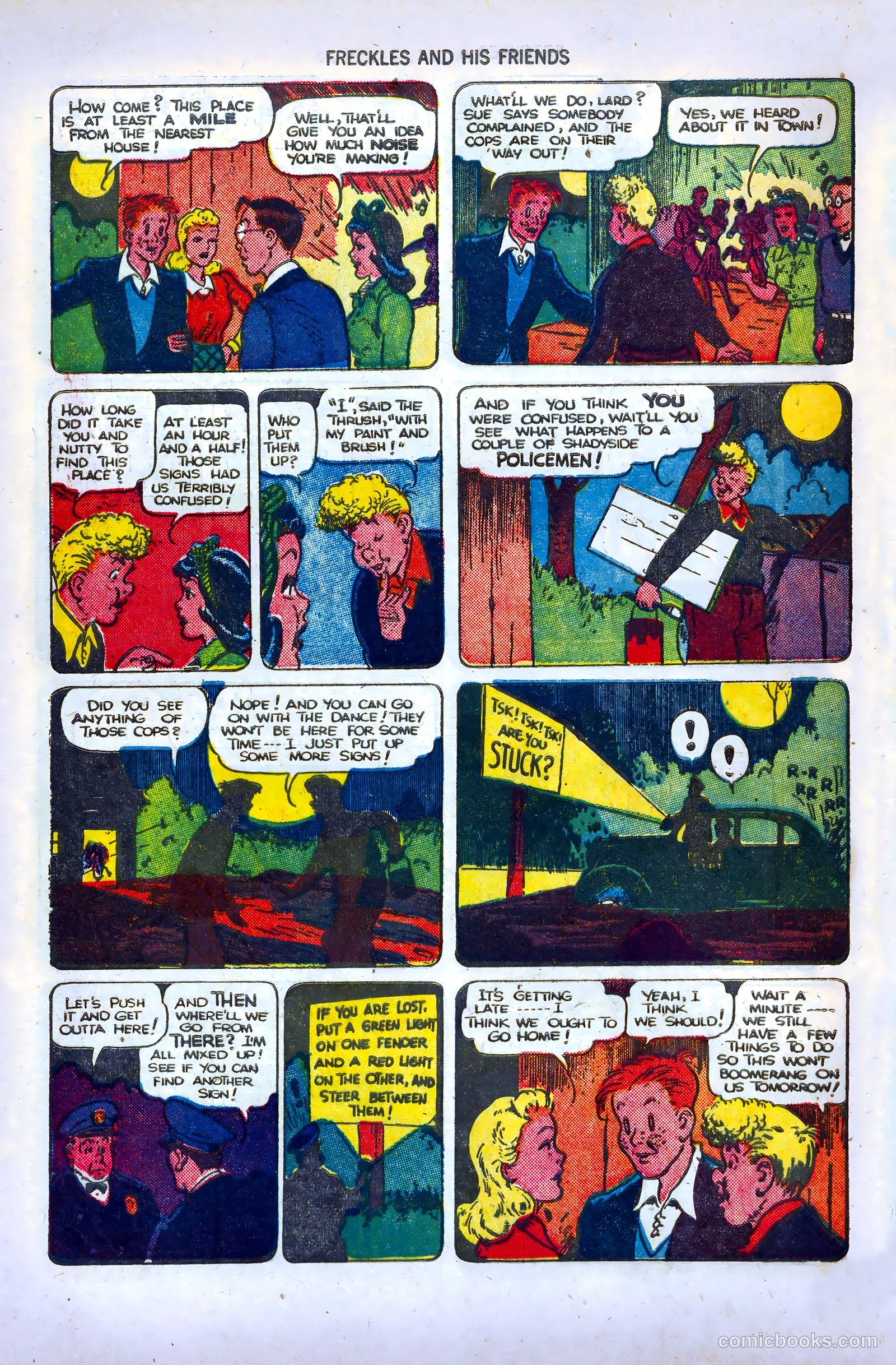 Freckles and His Friends #7 (1949) — page 44 of 52