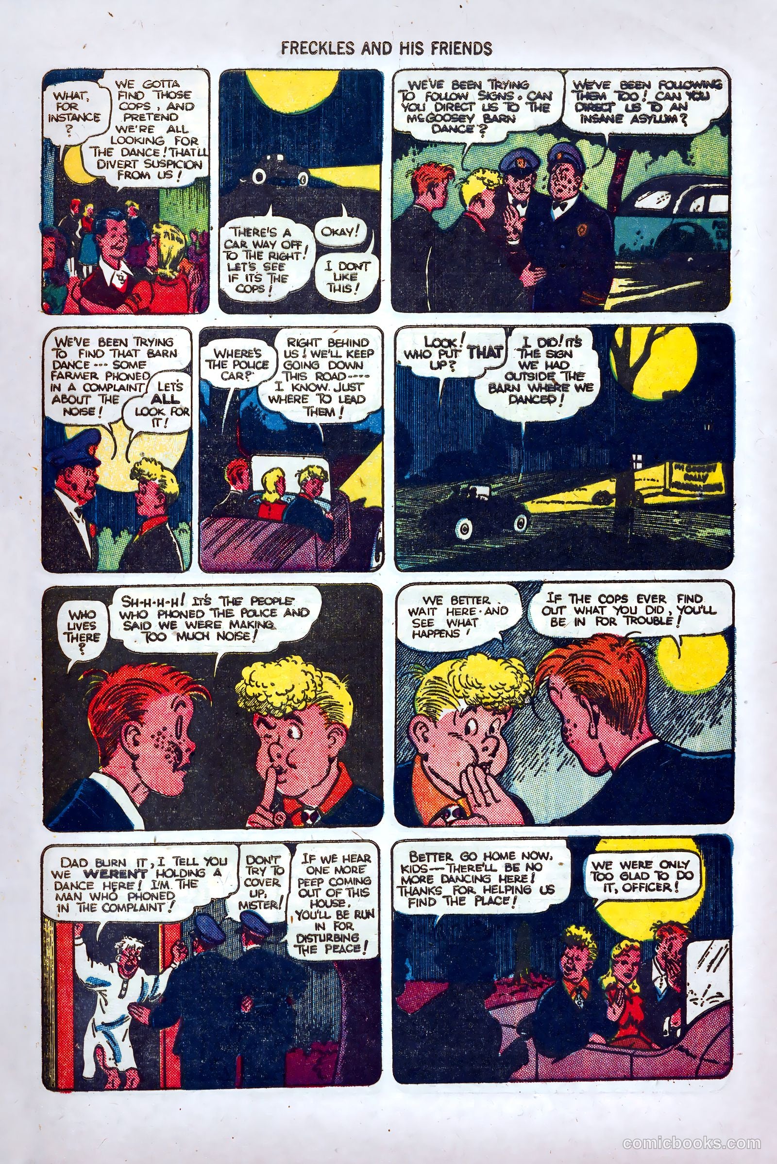 Freckles and His Friends #7 (1949) — page 45 of 52
