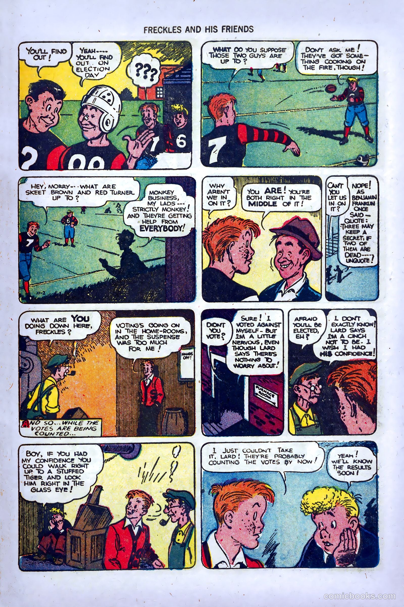 Freckles and His Friends #7 (1949) — page 47 of 52