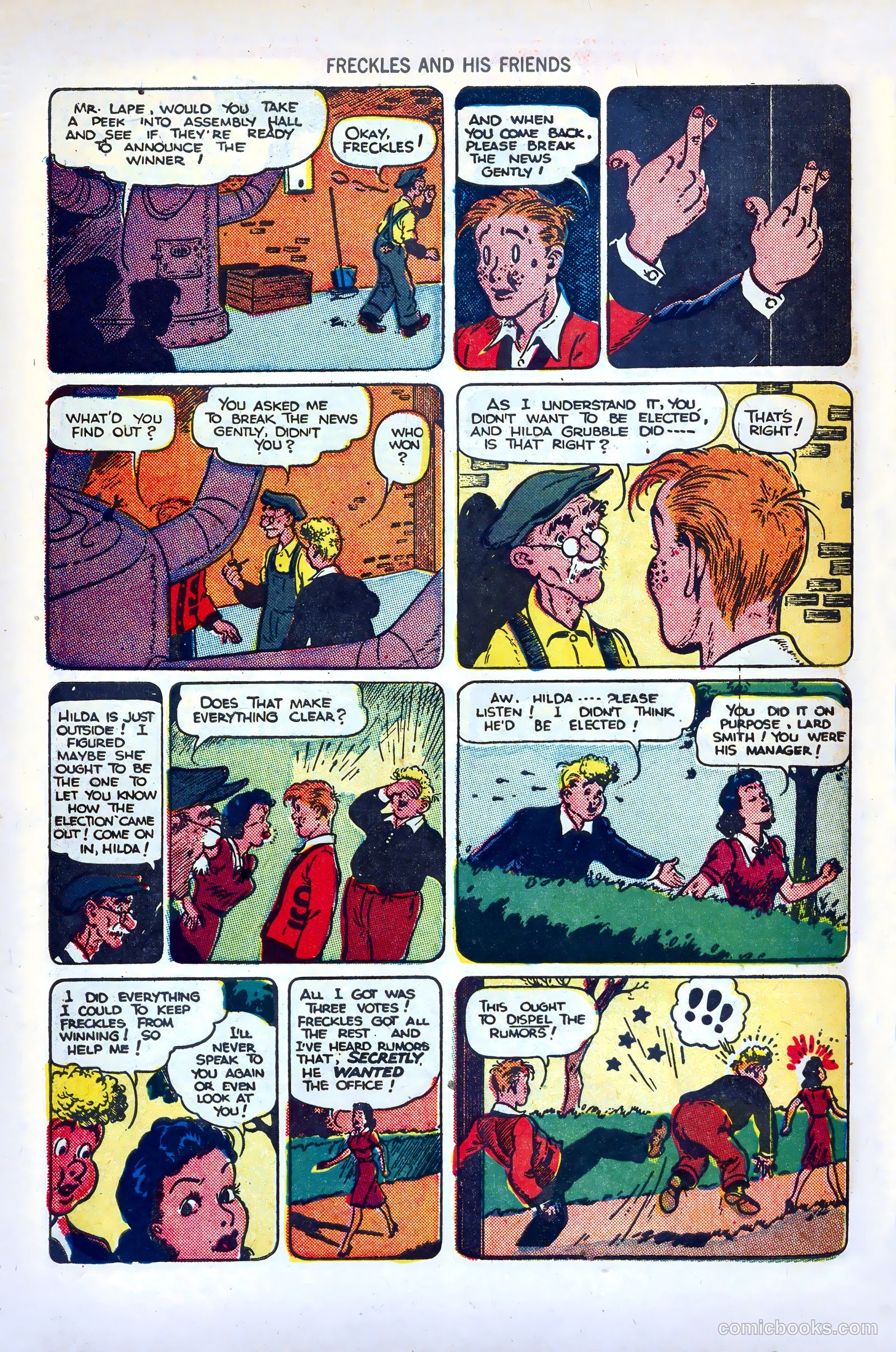 Freckles and His Friends #7 (1949) — page 48 of 52