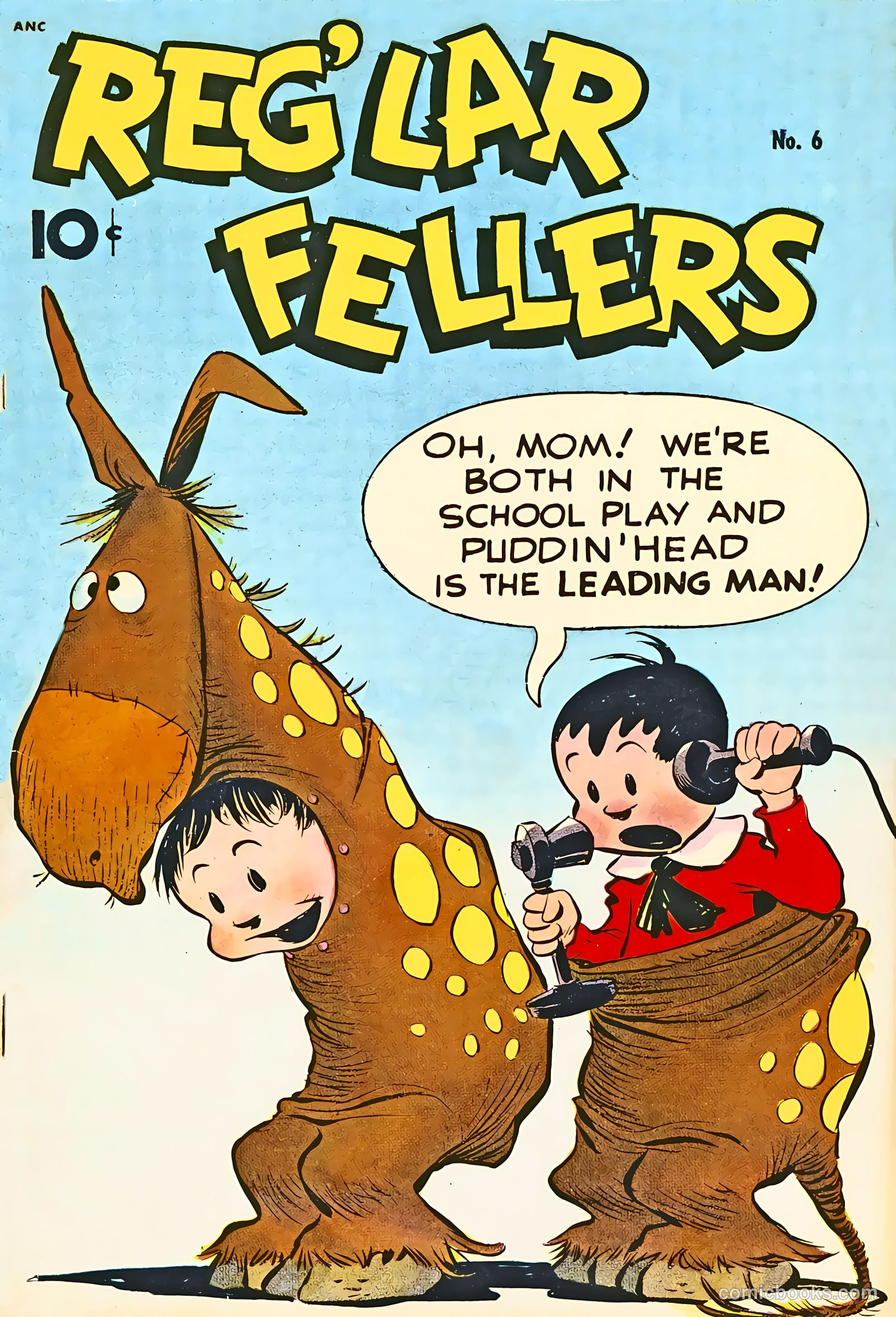 Reg'lar Fellers #6 cover
