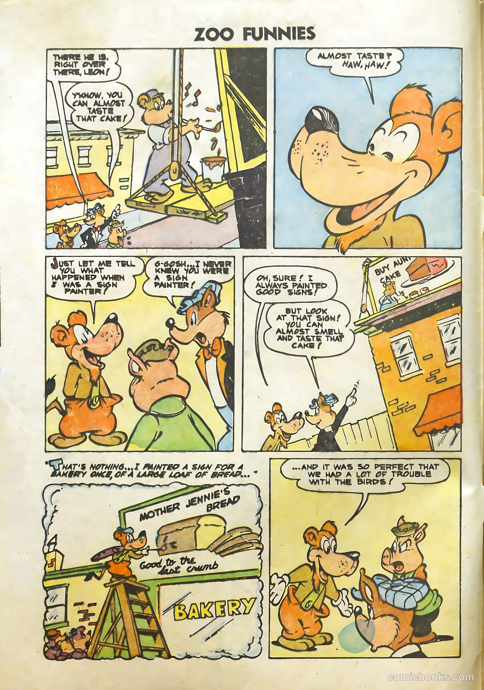 Zoo Funnies v2 #4 — page 2 of 32