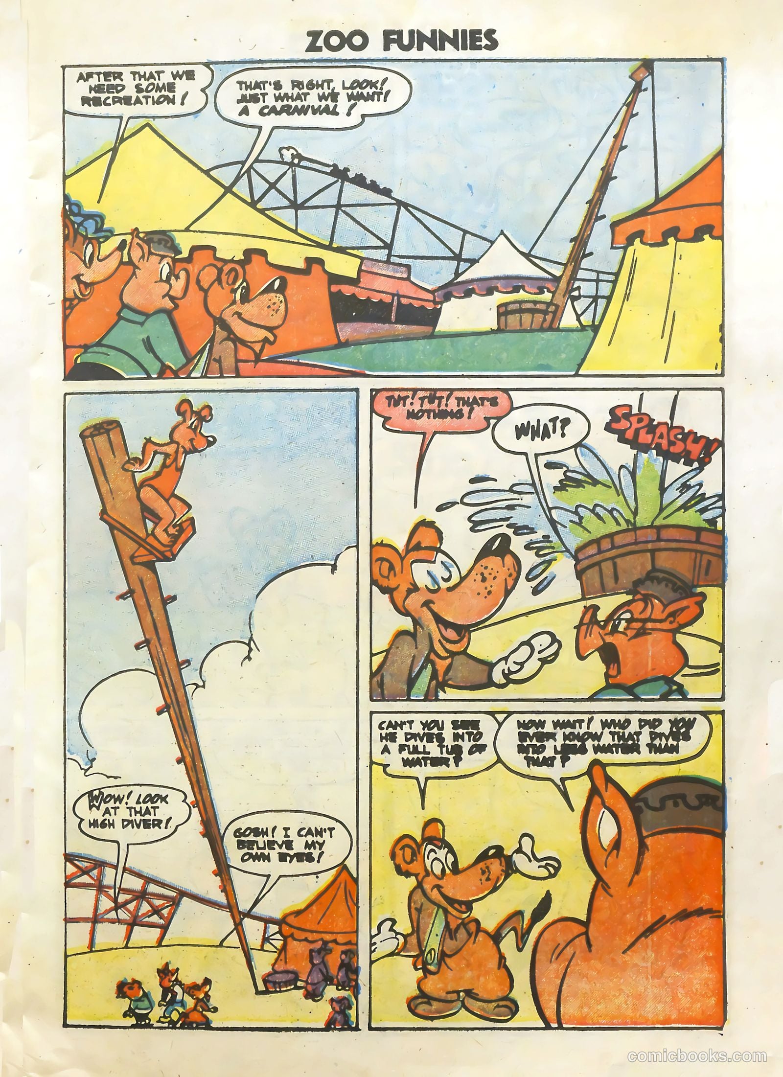 Zoo Funnies v2 #4 — page 5 of 32