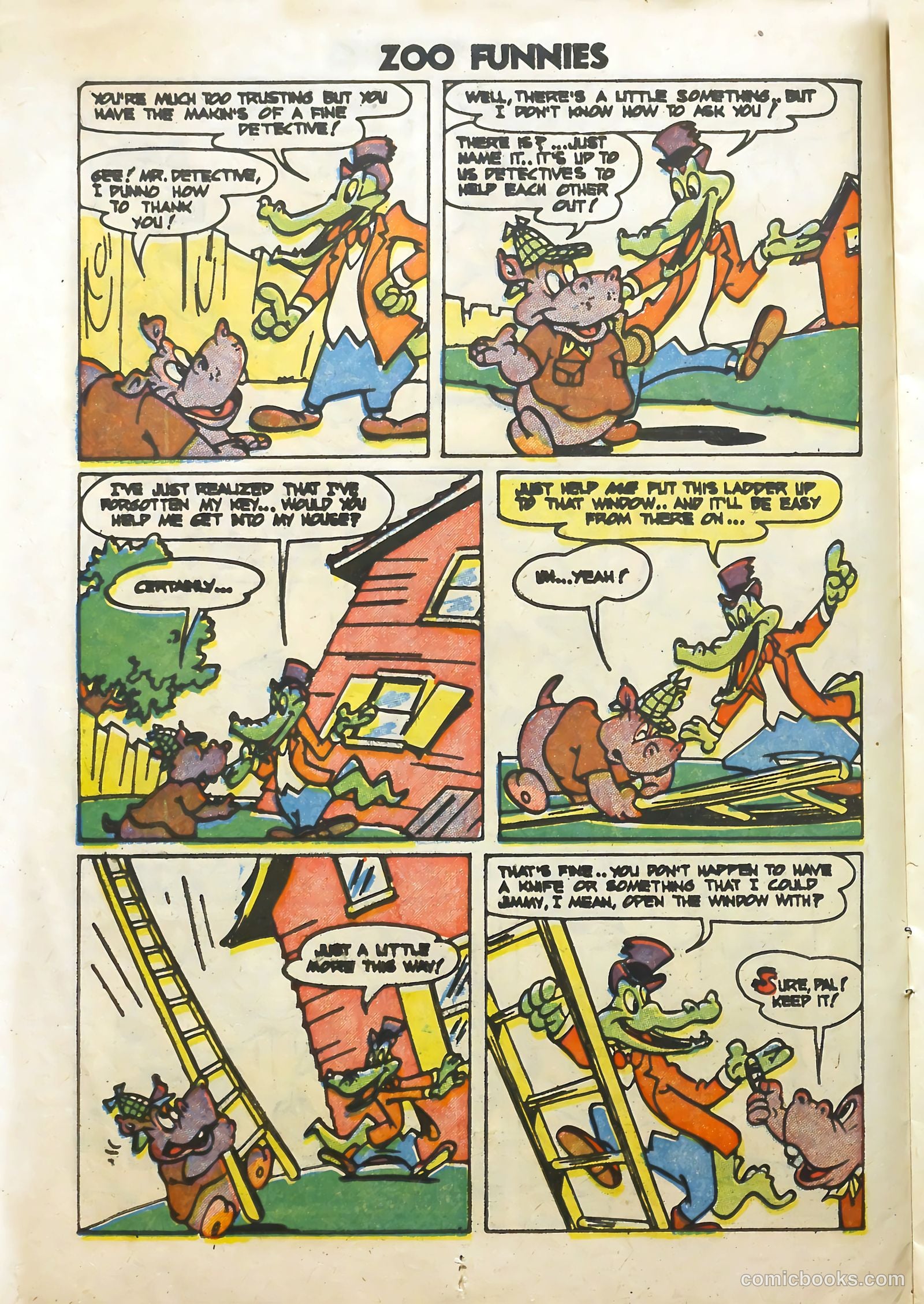 Zoo Funnies v2 #4 — page 12 of 32