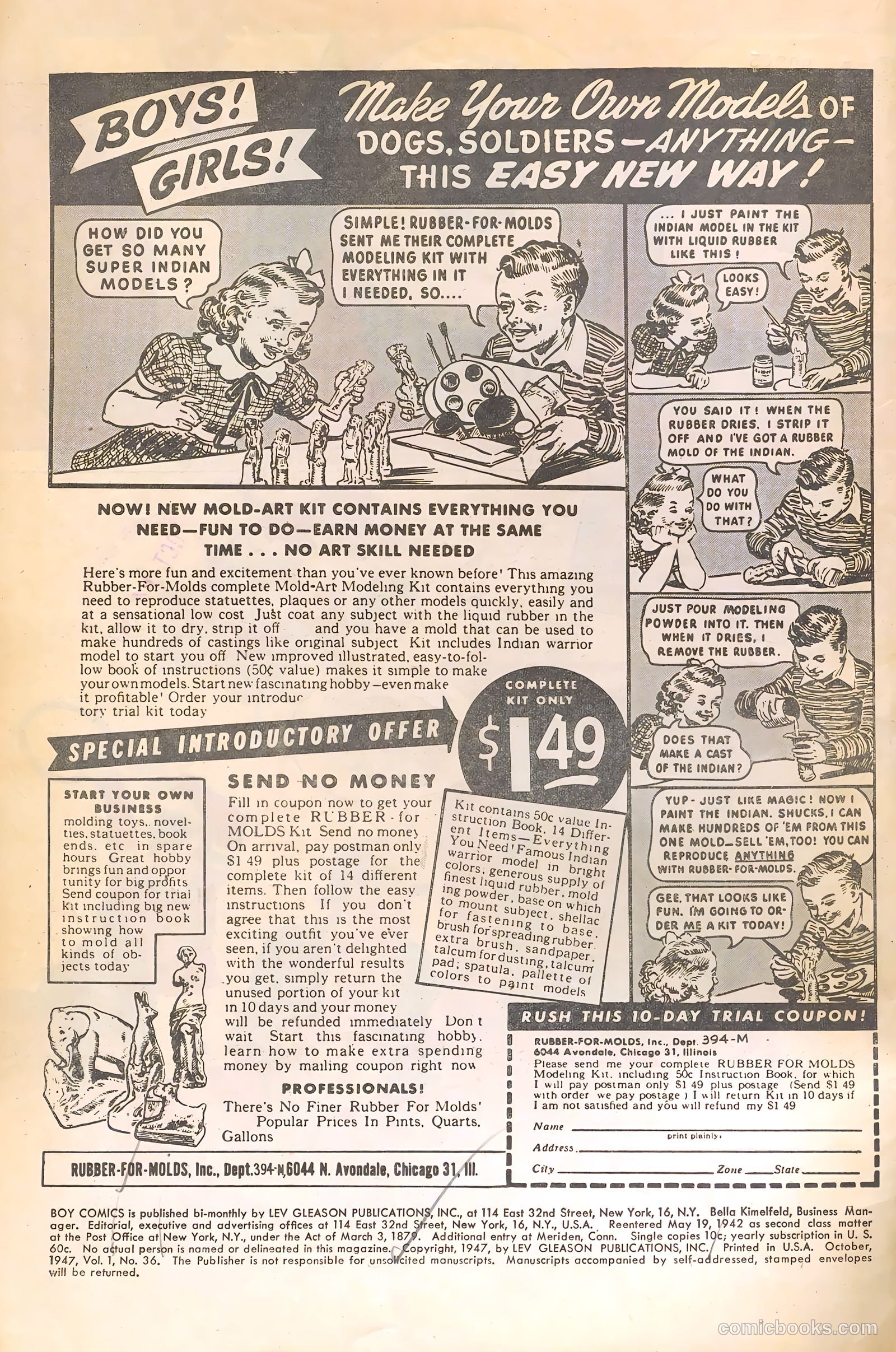 Boy Comics #36 (1950) — page 2 of 52