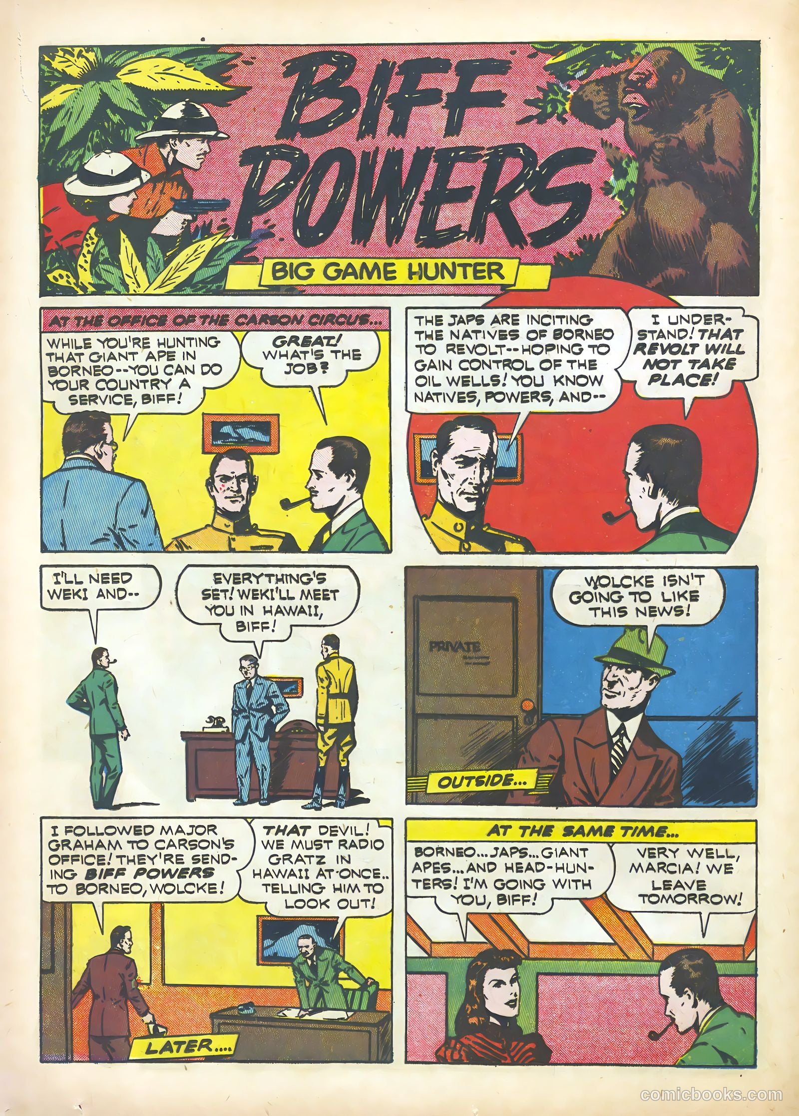 Startling Comics #16 (1940) — page 40 of 68