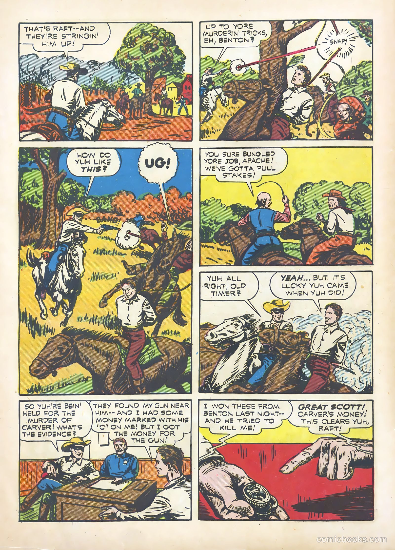 Startling Comics #16 (1940) — page 64 of 68
