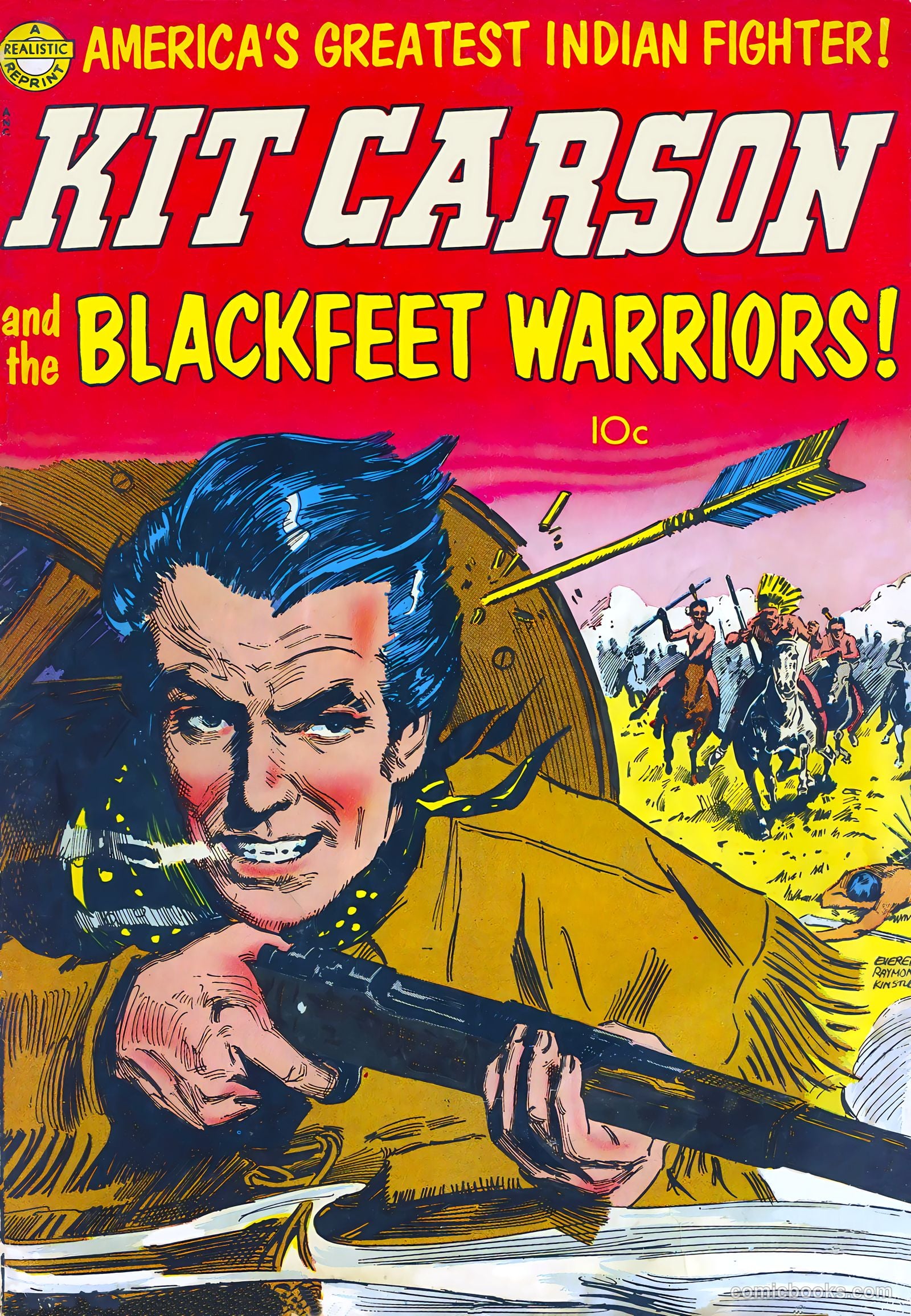 Kit Carson and the Blackfeet Warriors #1