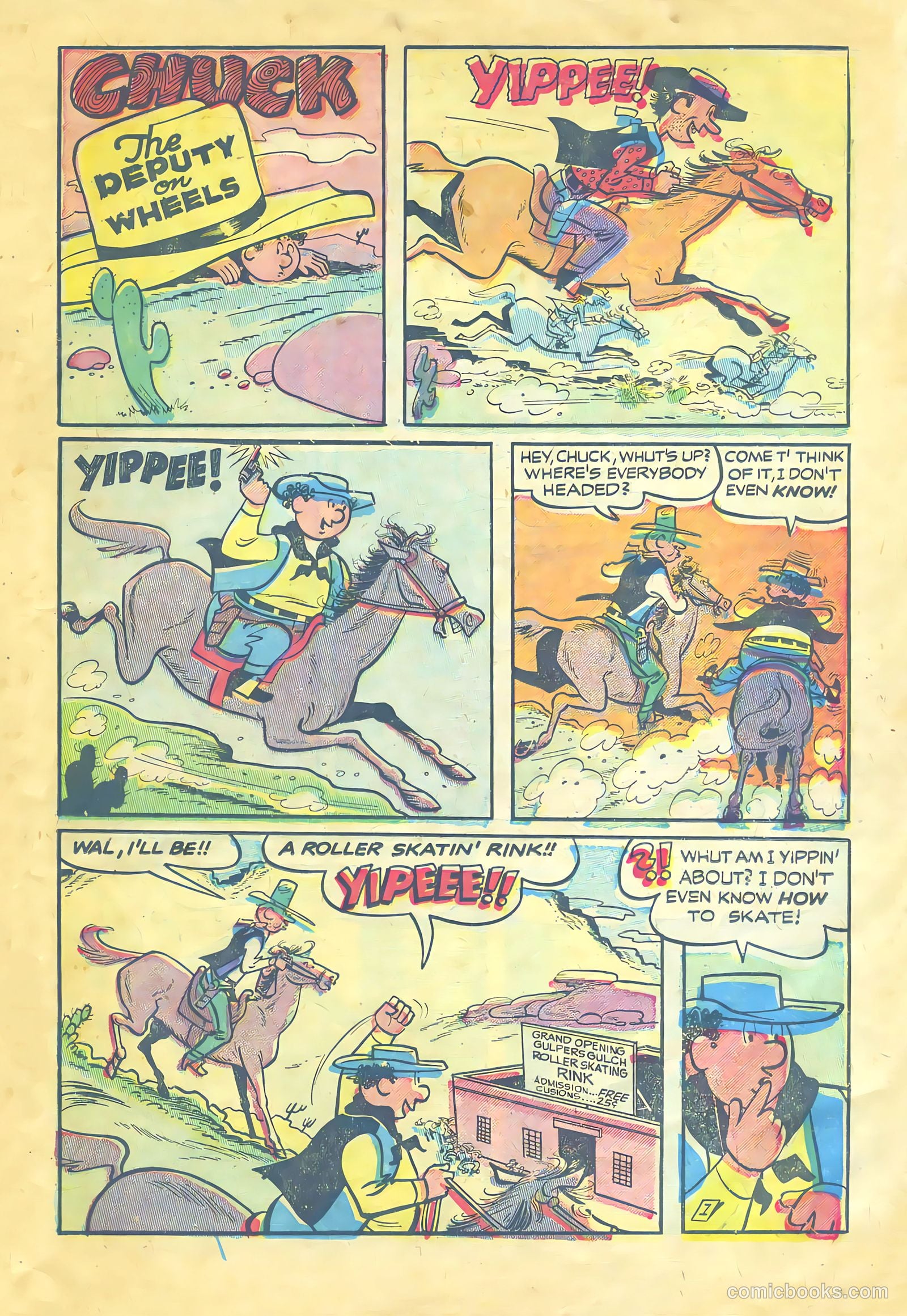 Kit Carson and the Blackfeet Warriors #1 (1953) — page 19 of 36