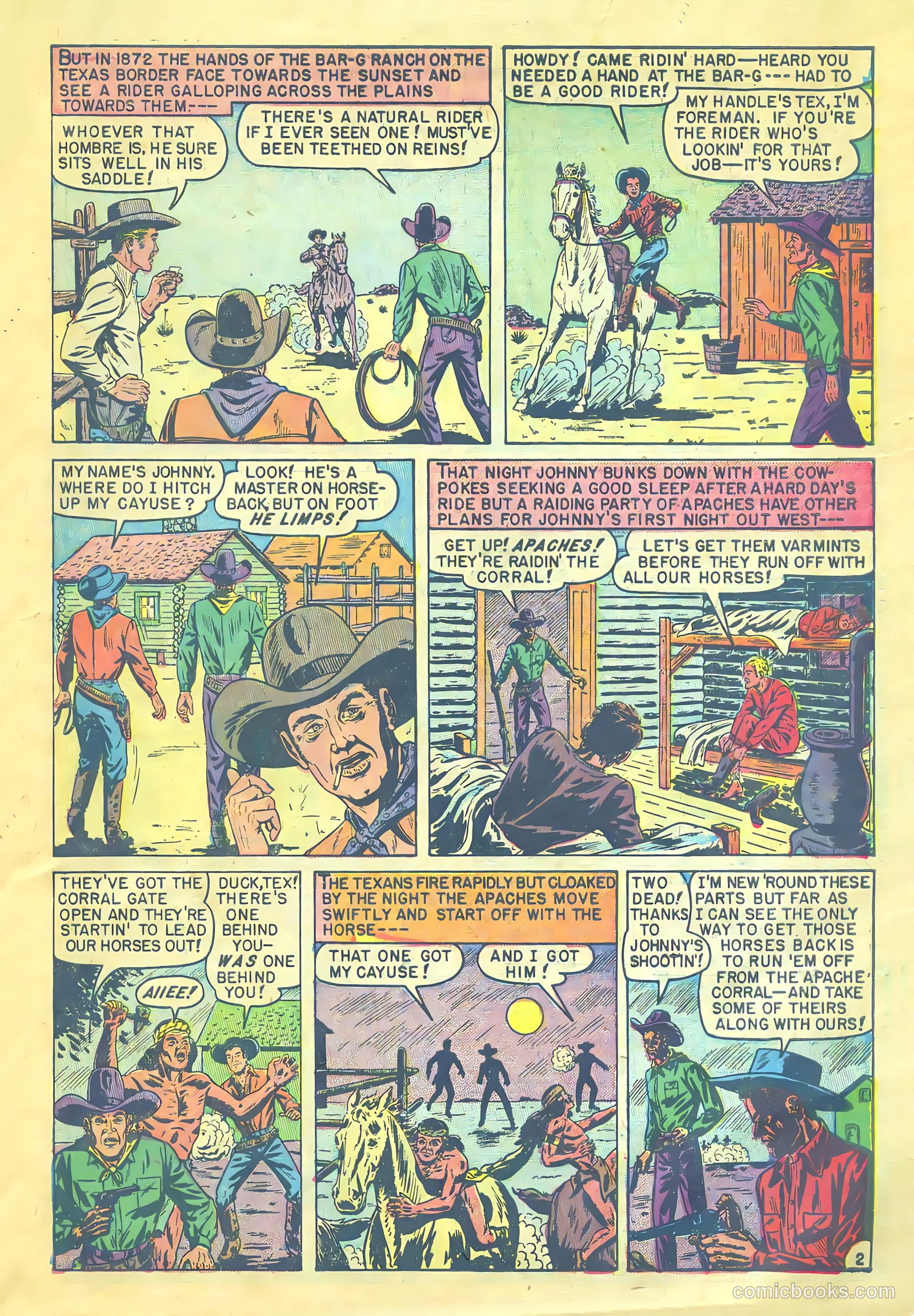 Kit Carson and the Blackfeet Warriors #1 (1953) — page 27 of 36