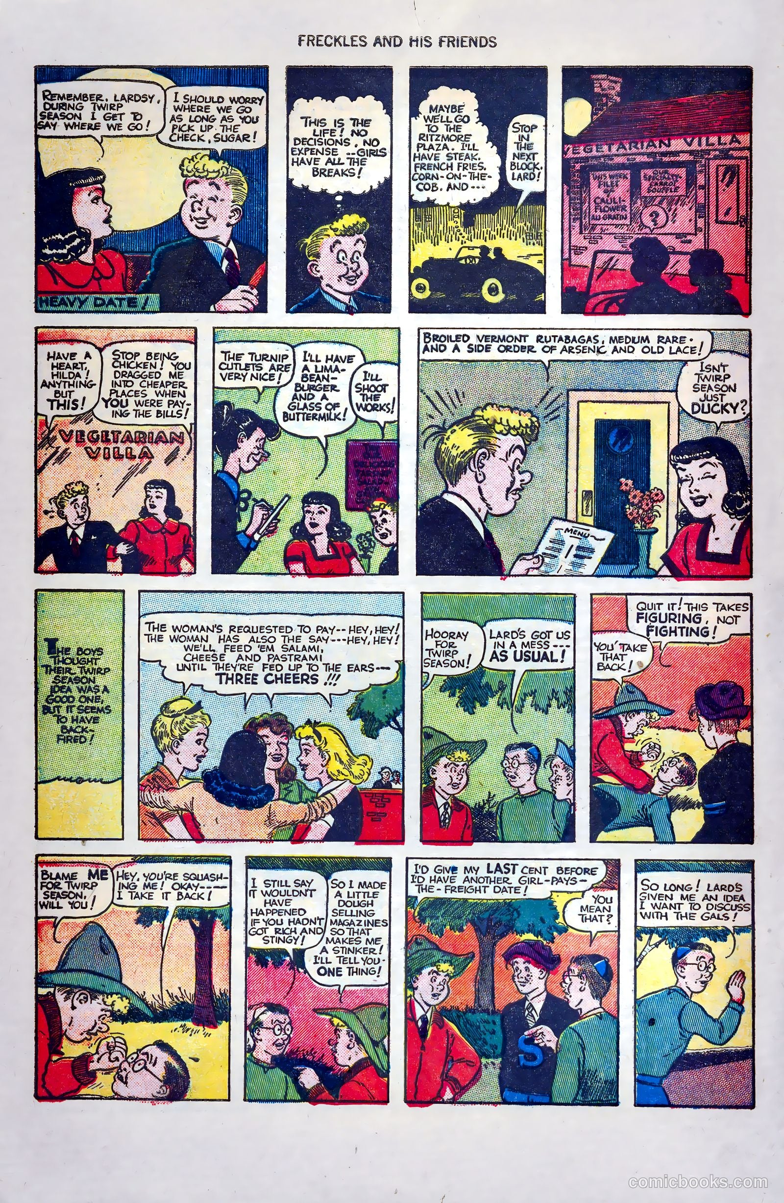Freckles and His Friends #11 (1949) — page 6 of 36