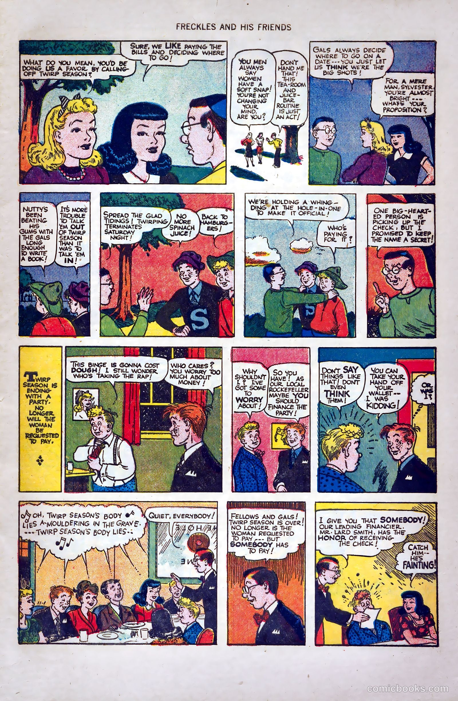 Freckles and His Friends #11 (1949) — page 7 of 36