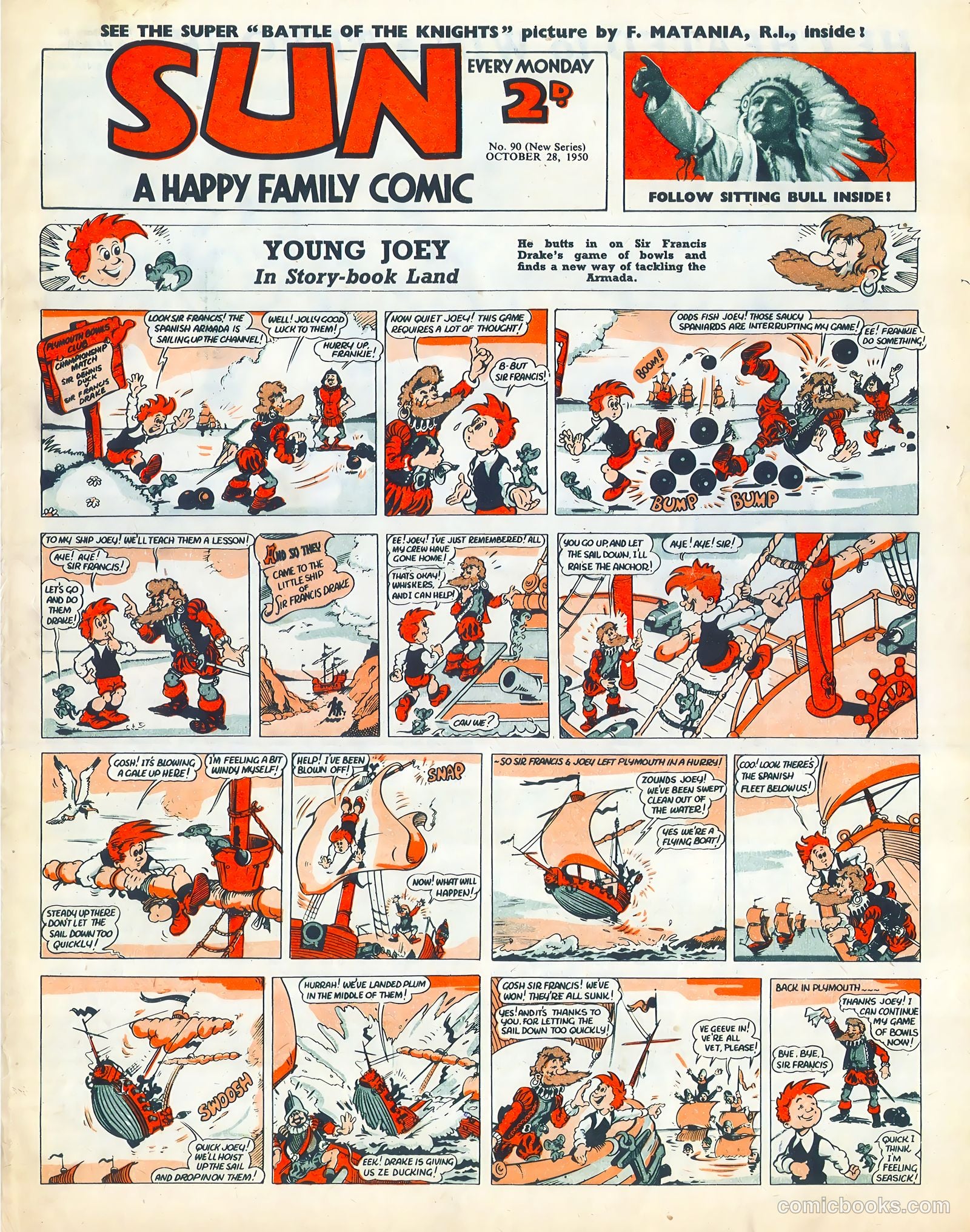Sun #90 (1947) — page 1 of 7