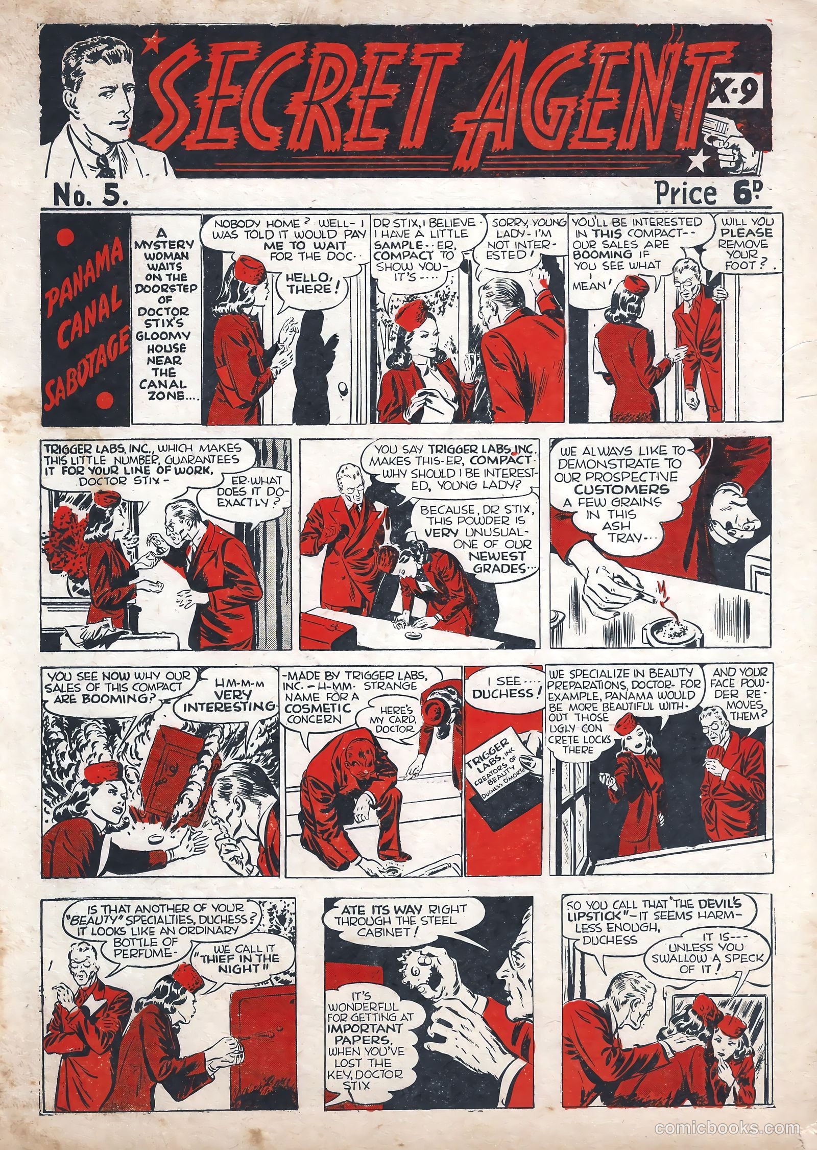 Secret Agent X-9 #5