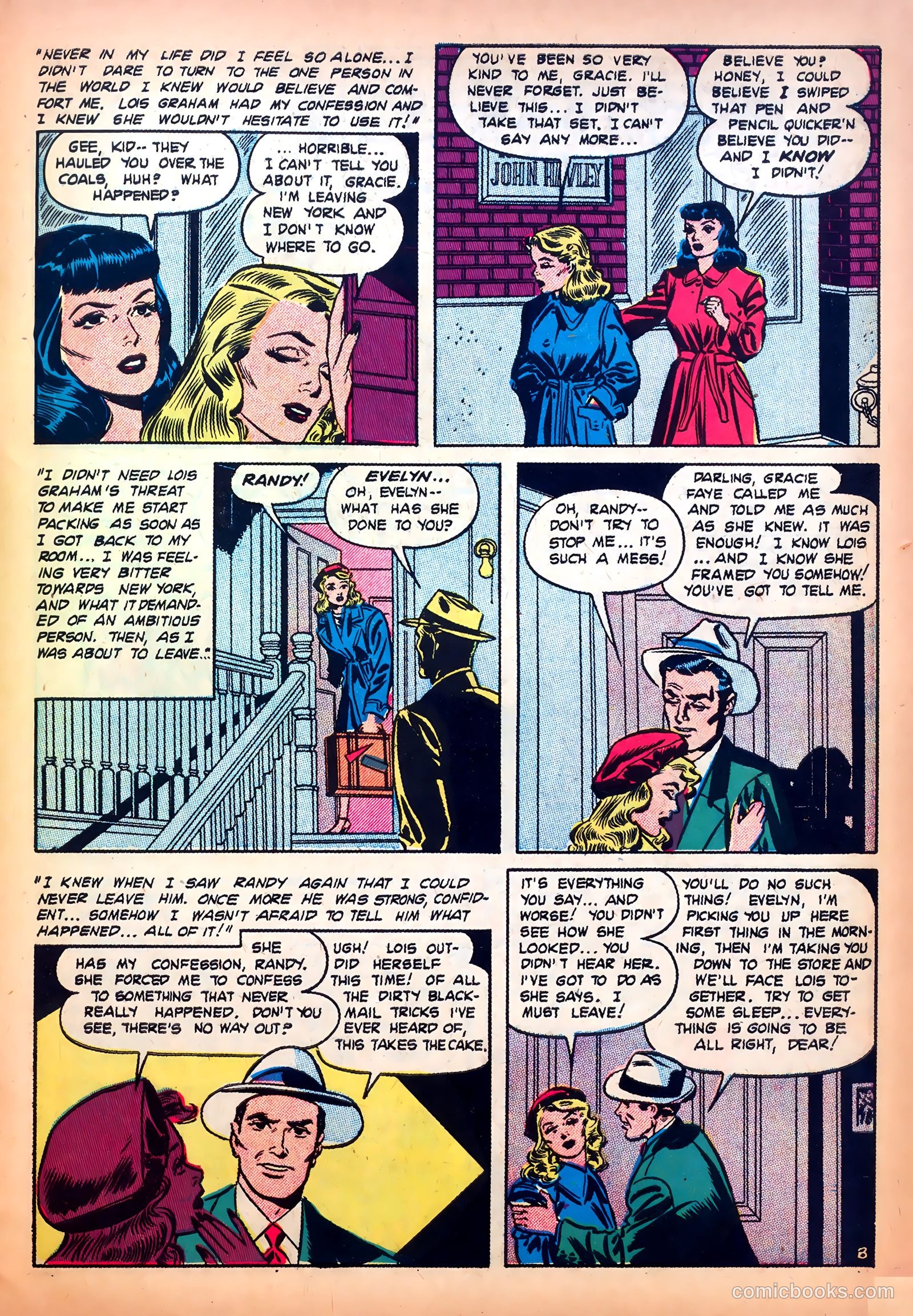 Romantic Confessions v1 #9 — page 39 of 52