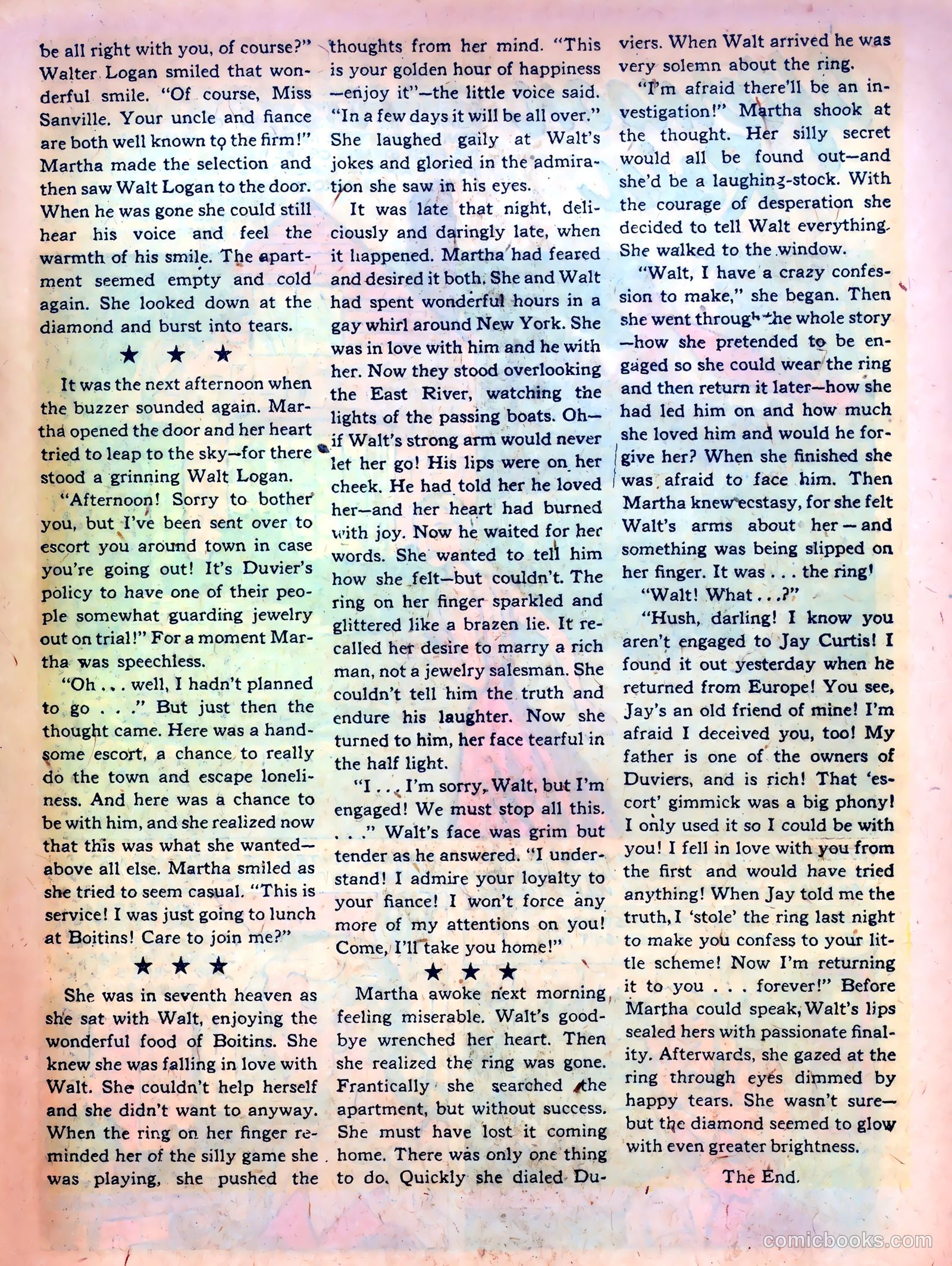 Romantic Confessions v2 #11 — page 19 of 36