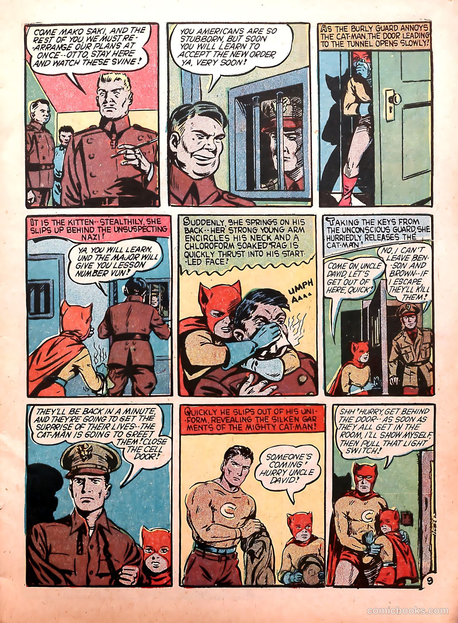Cat-Man Comics #12 (1941) — page 11 of 68