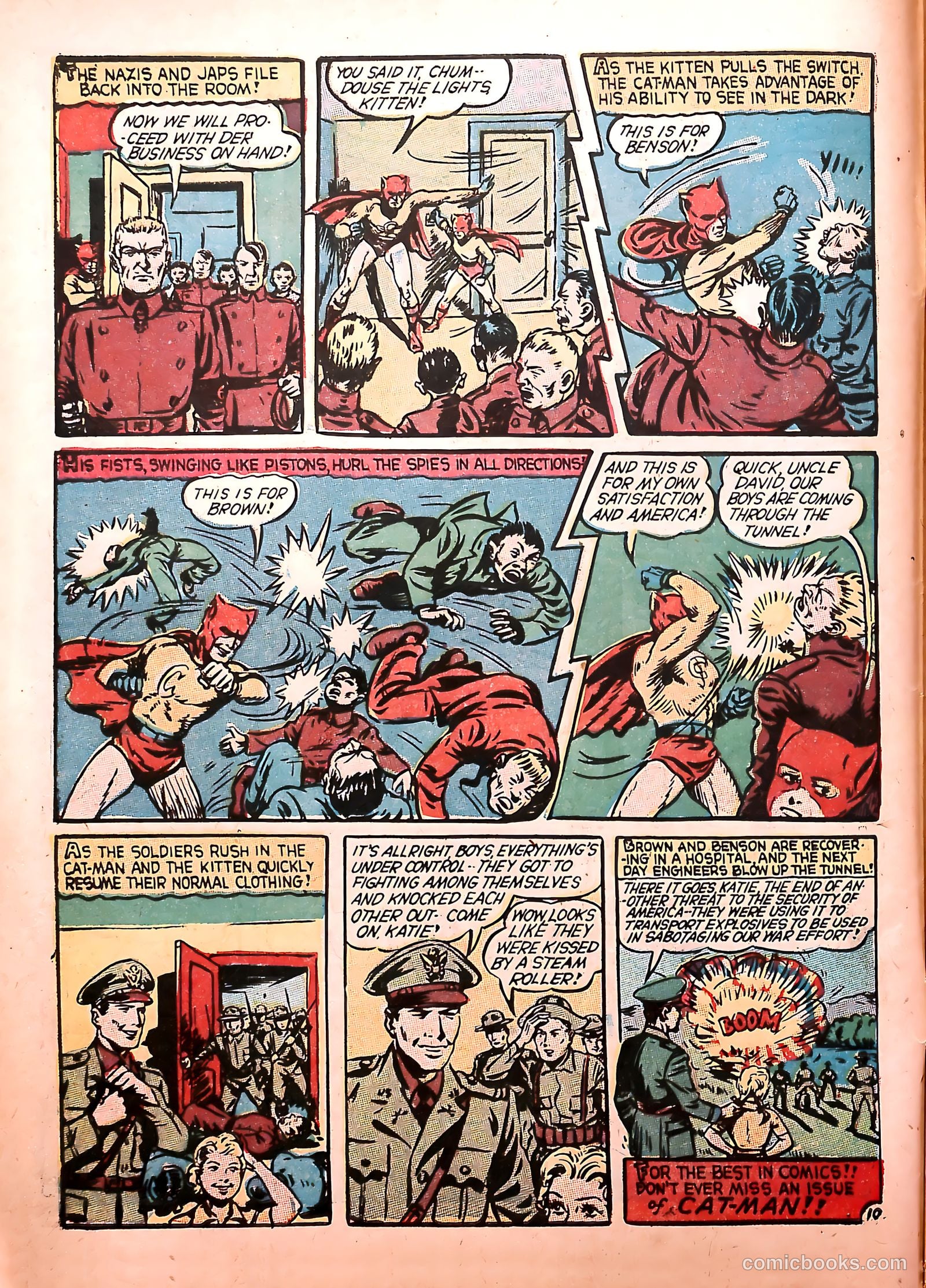 Cat-Man Comics #12 (1941) — page 12 of 68