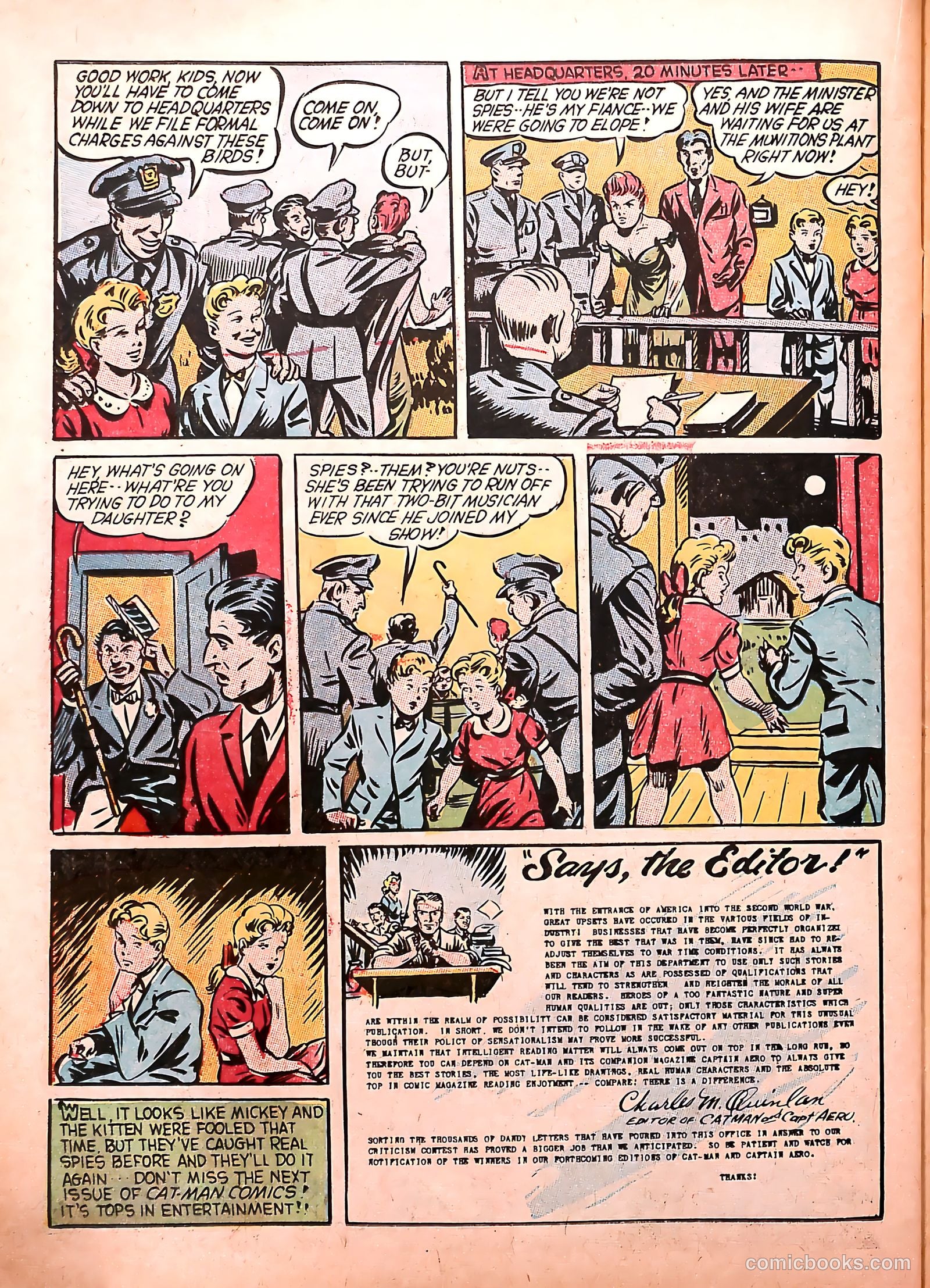Cat-Man Comics #12 (1941) — page 48 of 68