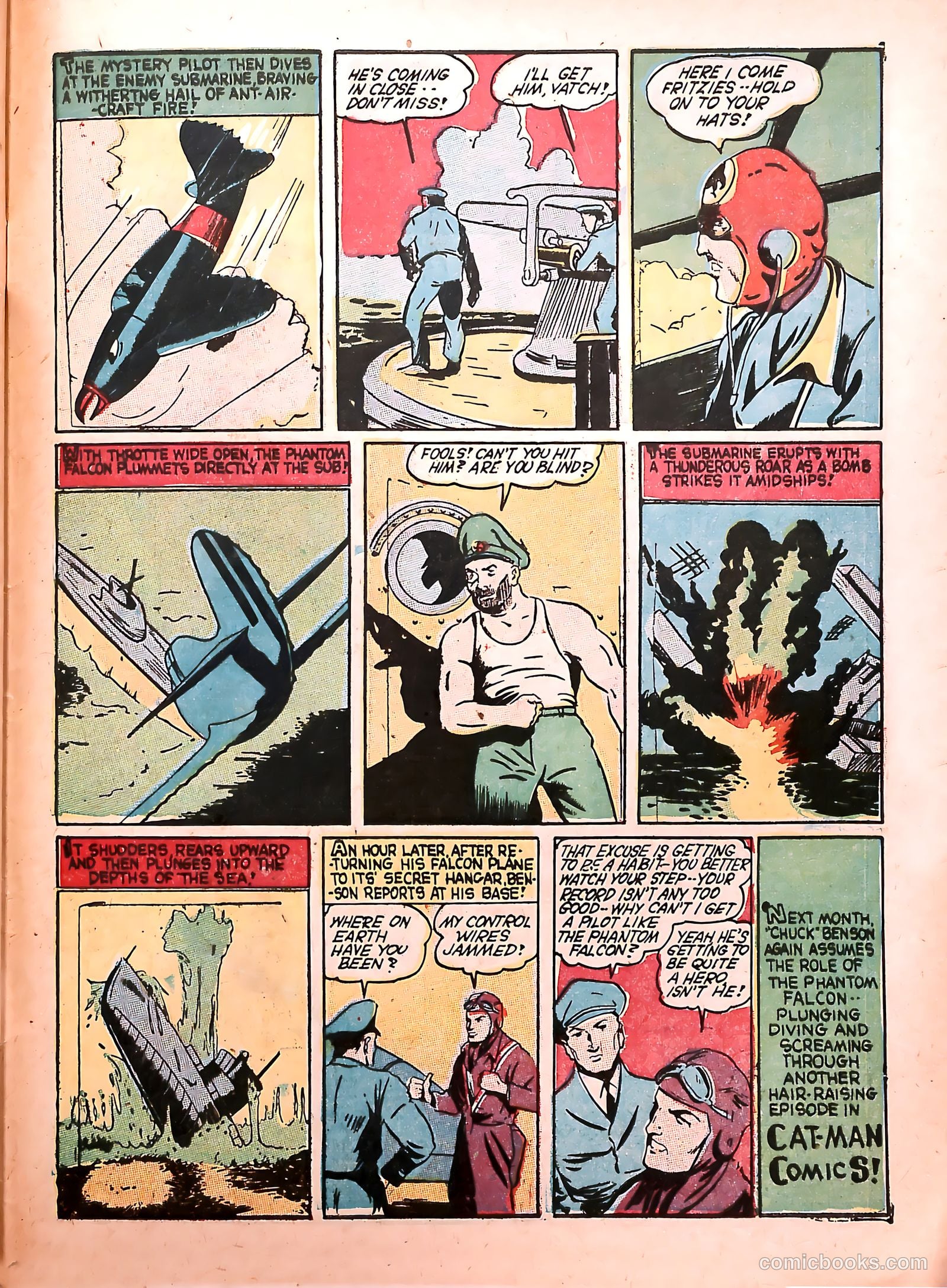 Cat-Man Comics #12 (1941) — page 57 of 68