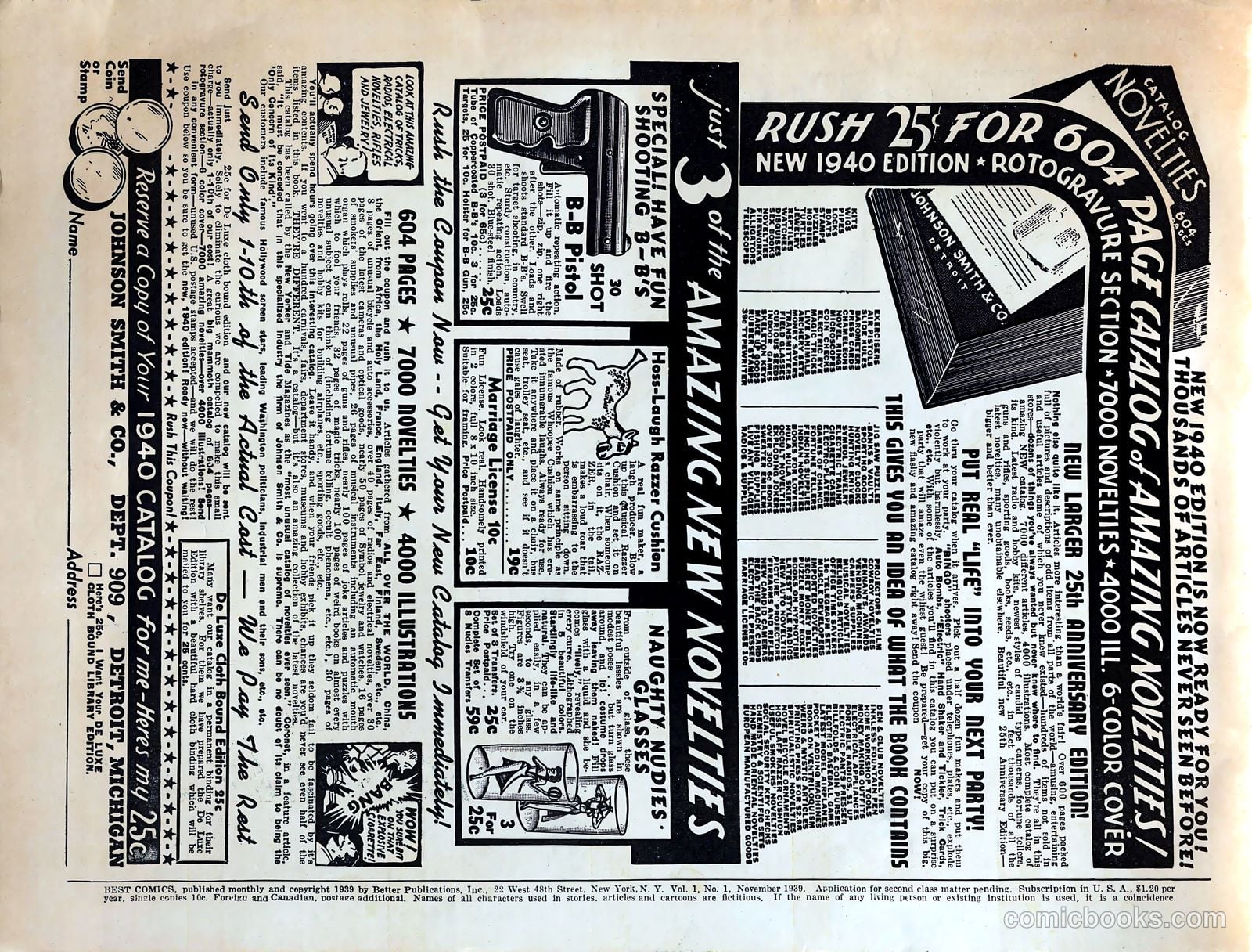 Best Comics #1 (1939) — page 2 of 68