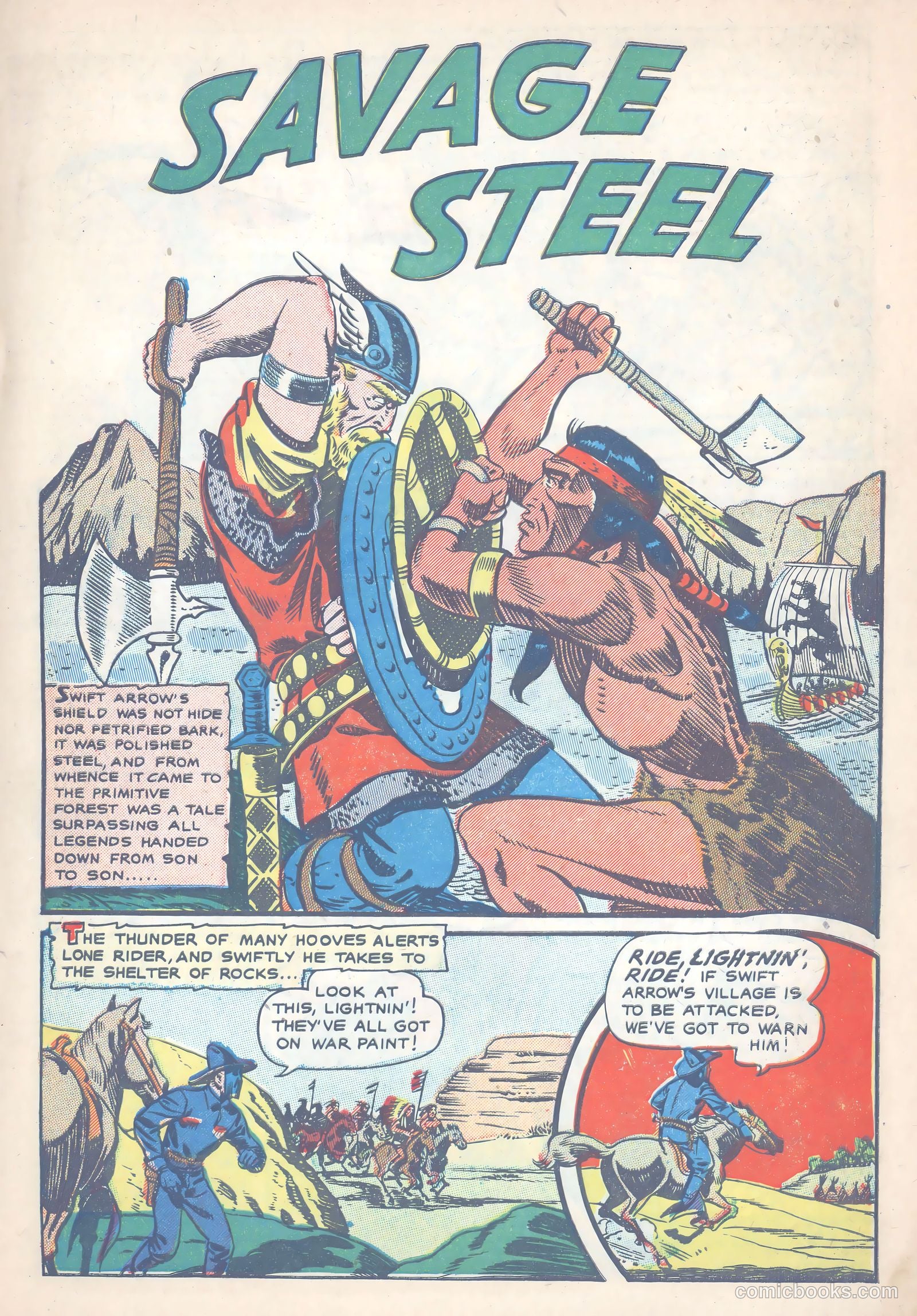 Swift Arrow #3 (1957) — page 5 of 35