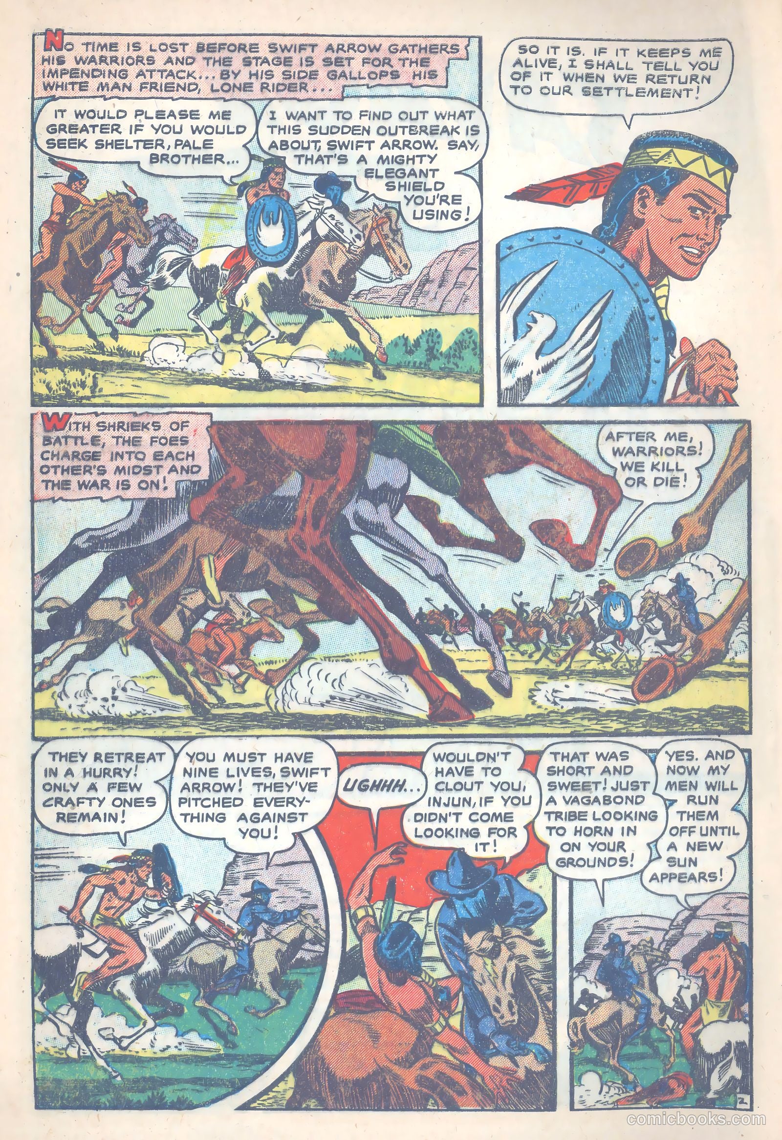Swift Arrow #3 (1957) — page 6 of 35