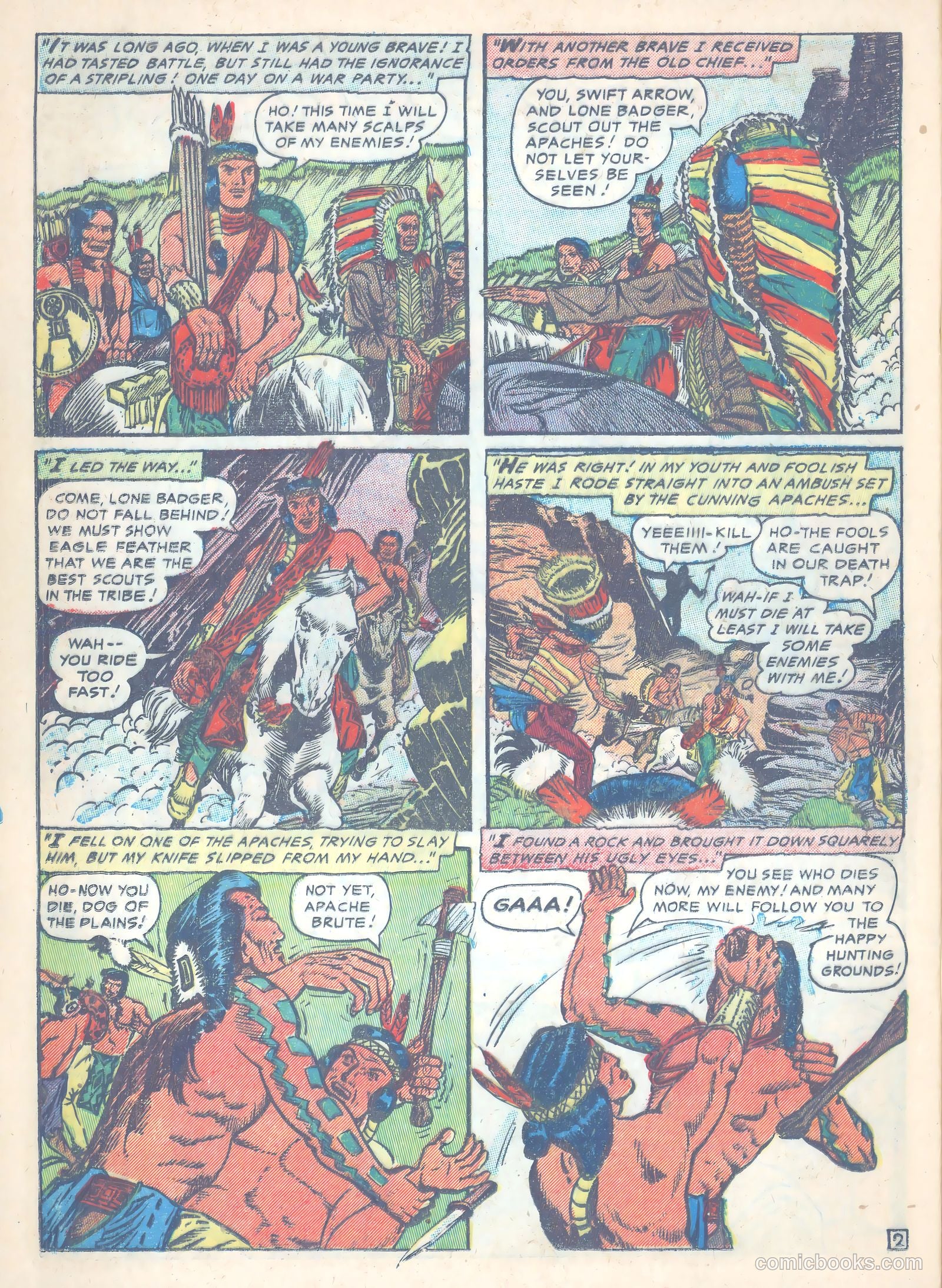 Swift Arrow #3 (1957) — page 21 of 35