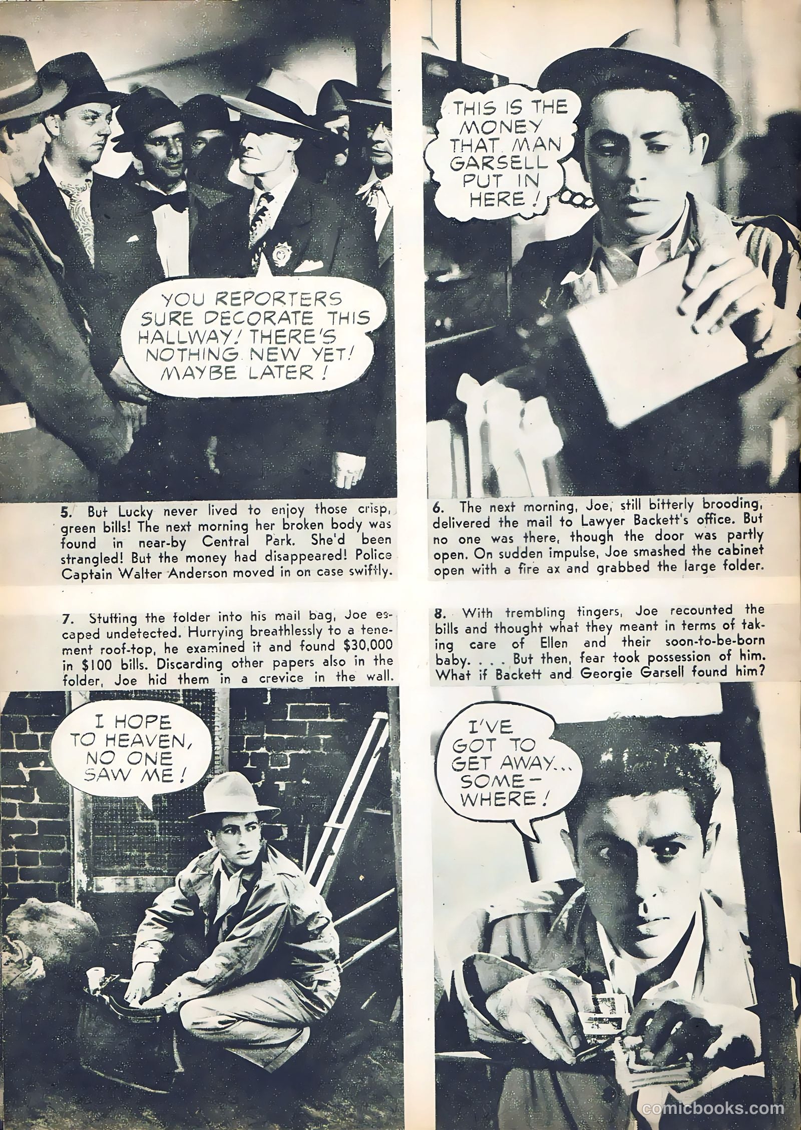 Hollywood Film Stories #1 (1950) — page 14 of 51