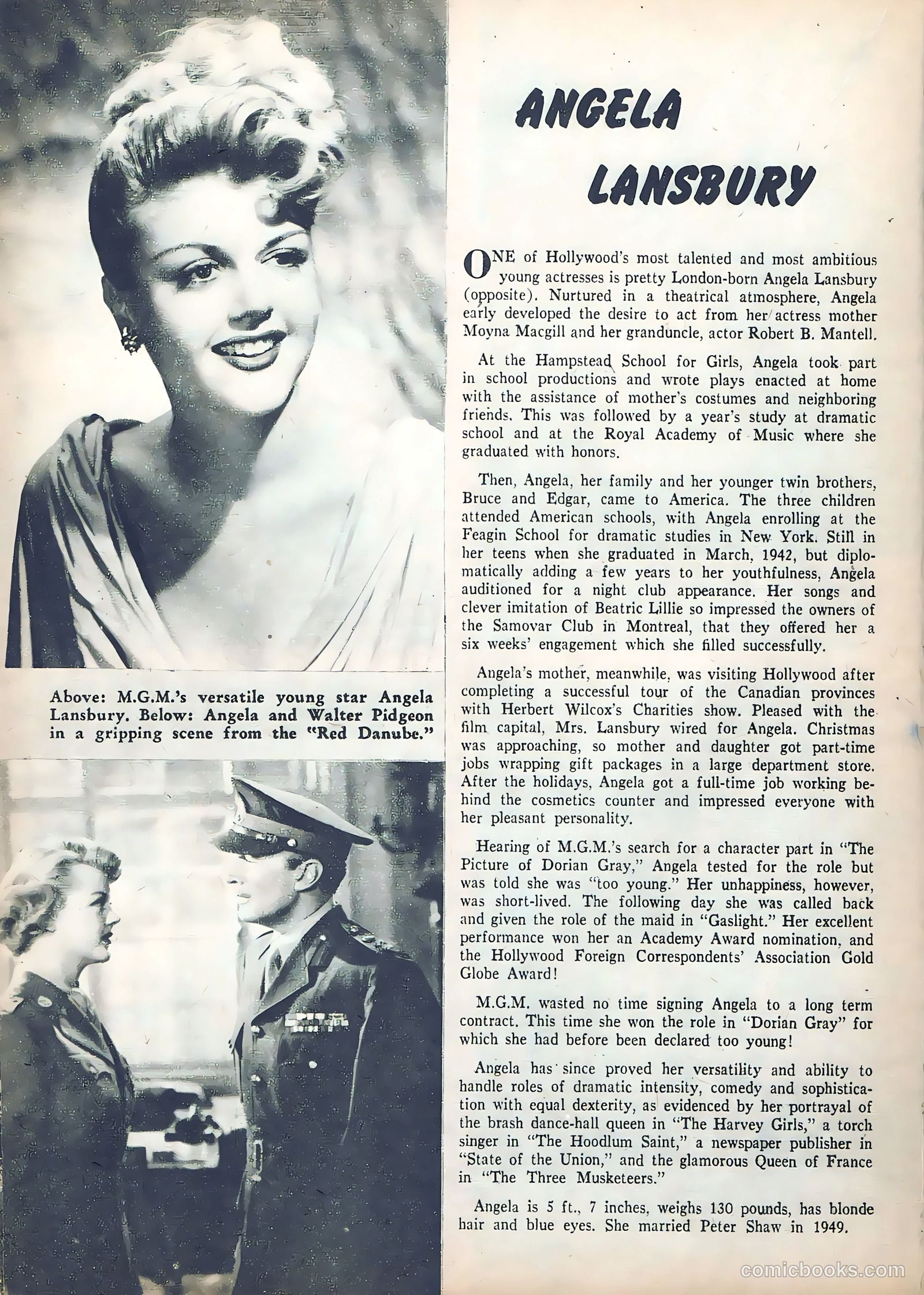 Hollywood Film Stories #1 (1950) — page 31 of 51