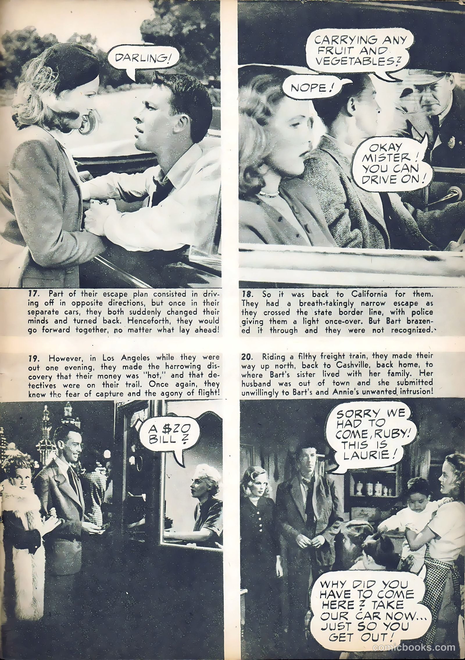 Hollywood Film Stories #1 (1950) — page 38 of 51
