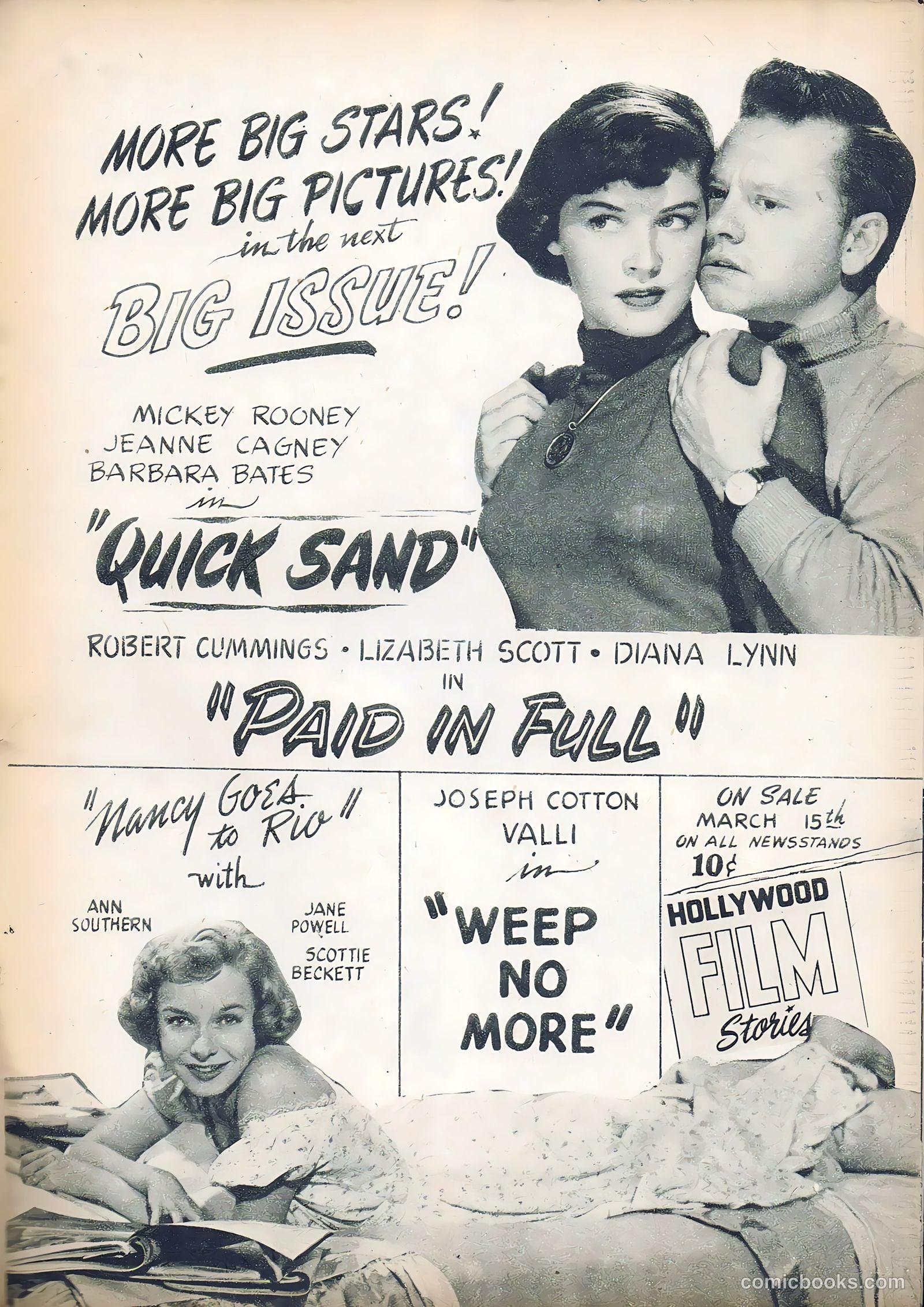Hollywood Film Stories #1 (1950) — page 40 of 51