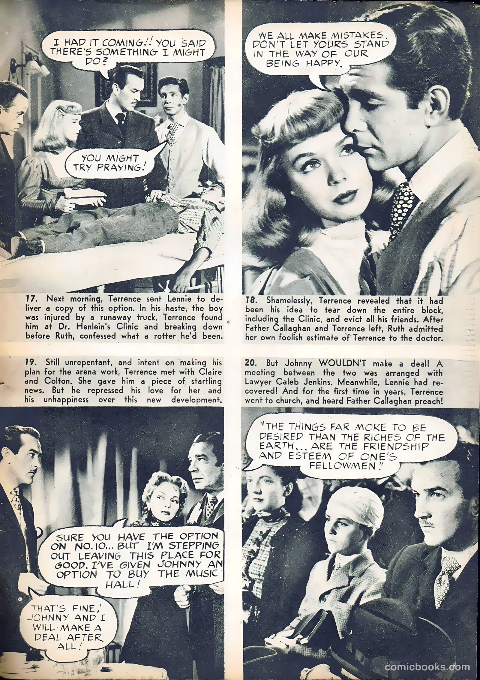 Hollywood Film Stories #1 (1950) — page 46 of 51