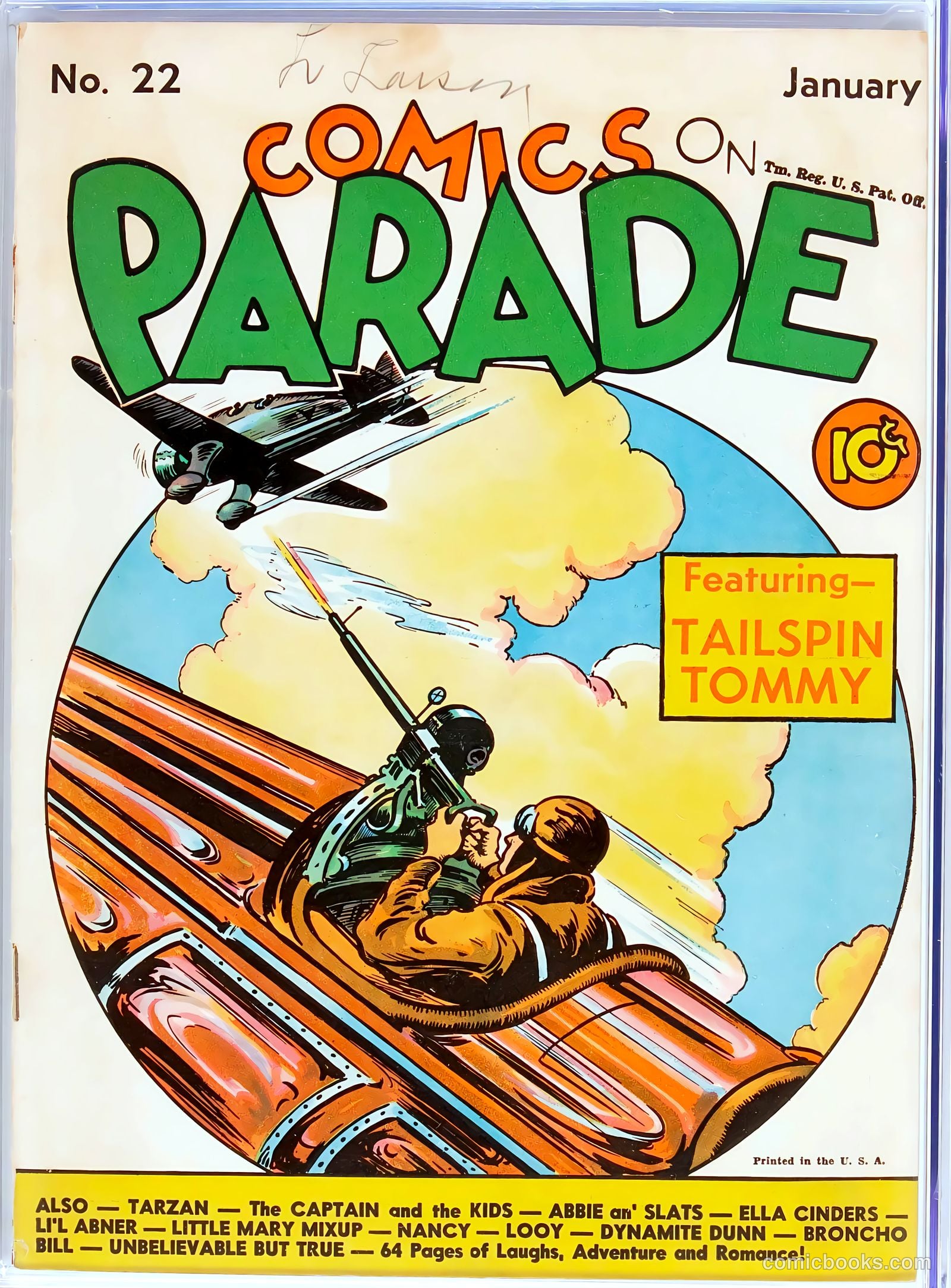 Comics on Parade #22 cover