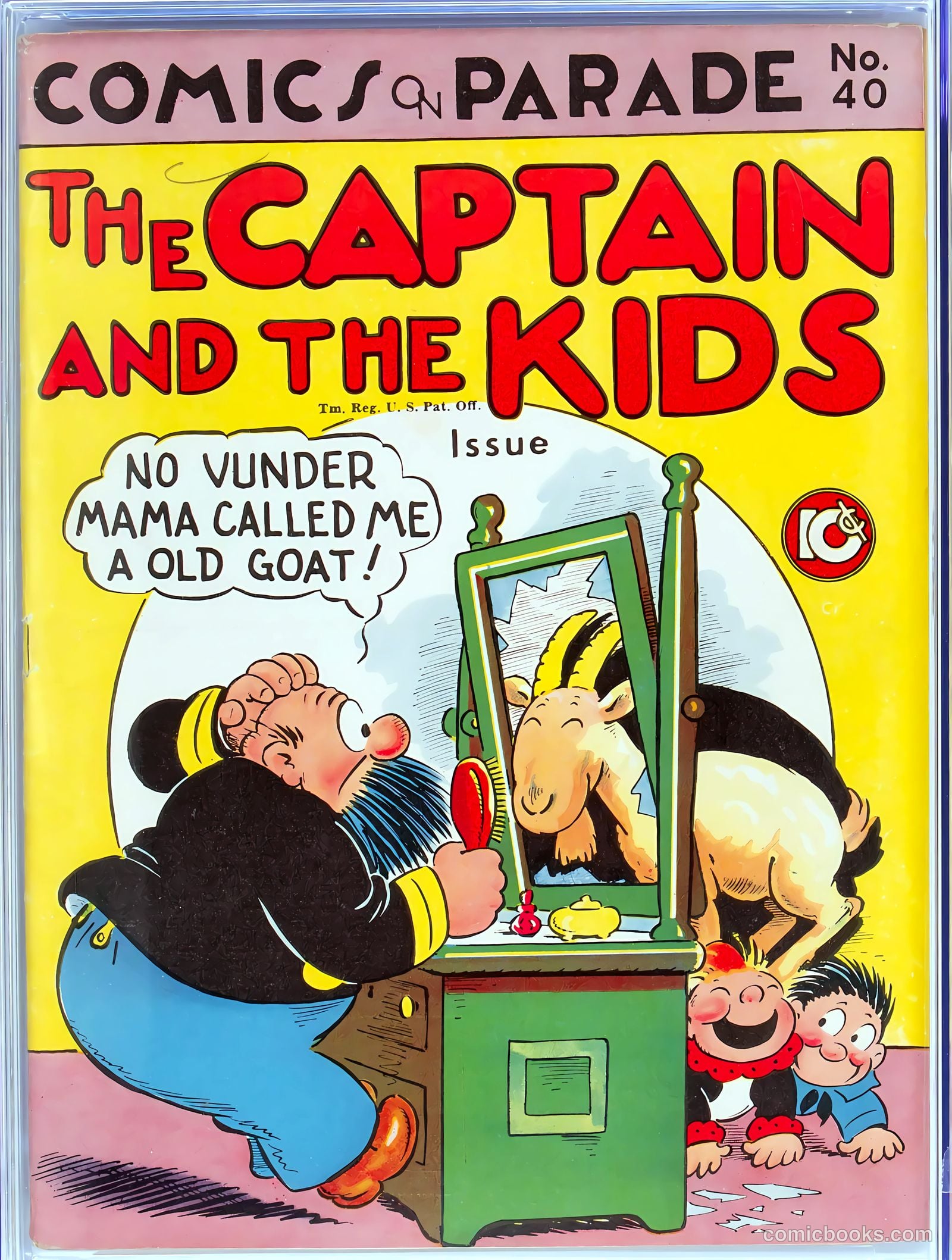 Comics on Parade #40 cover