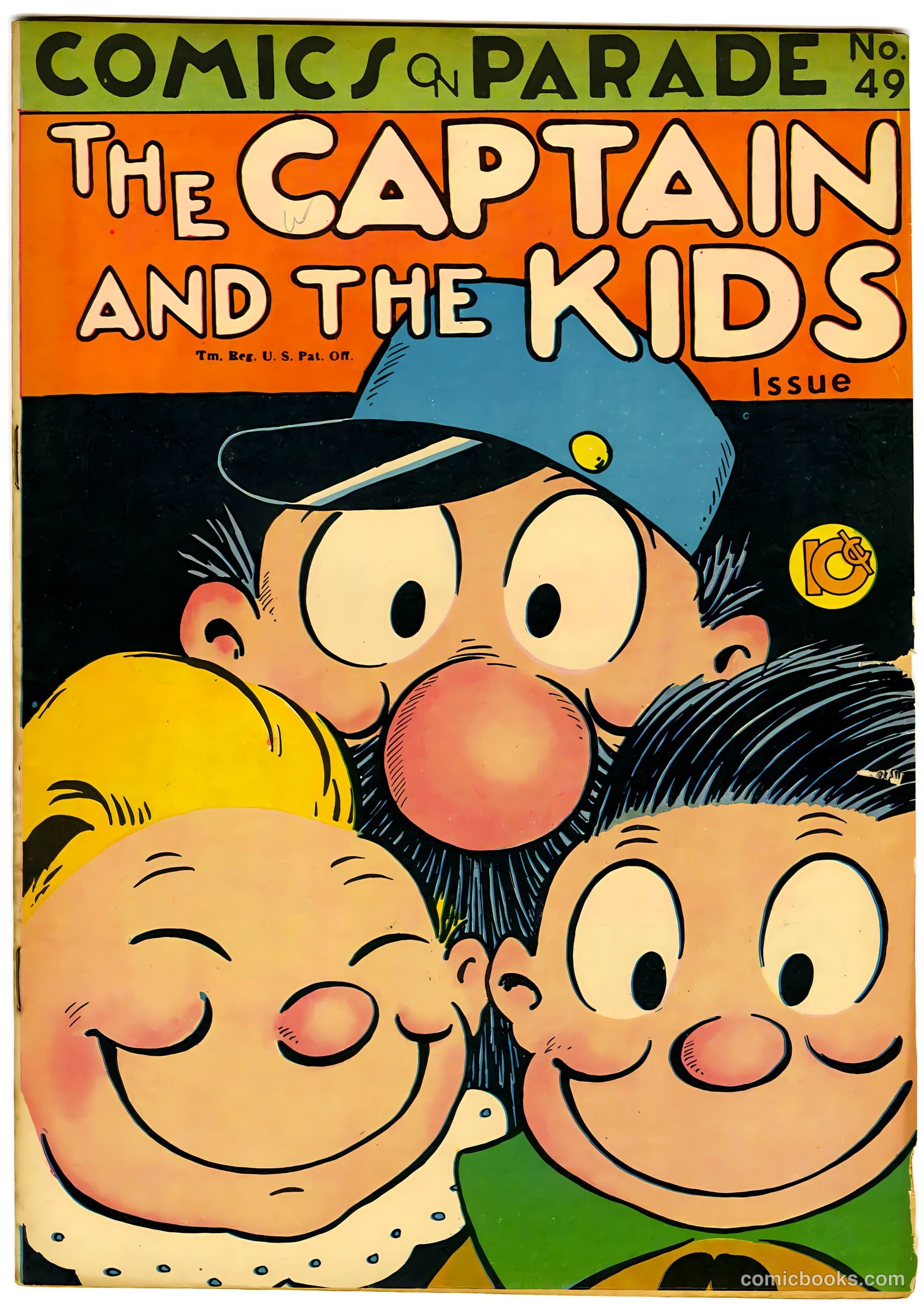 Comics on Parade #49 cover