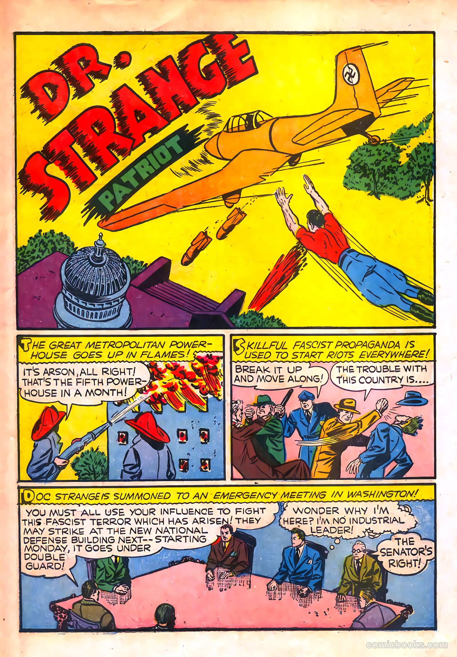 Thrilling Comics #10 (1940) — page 3 of 68